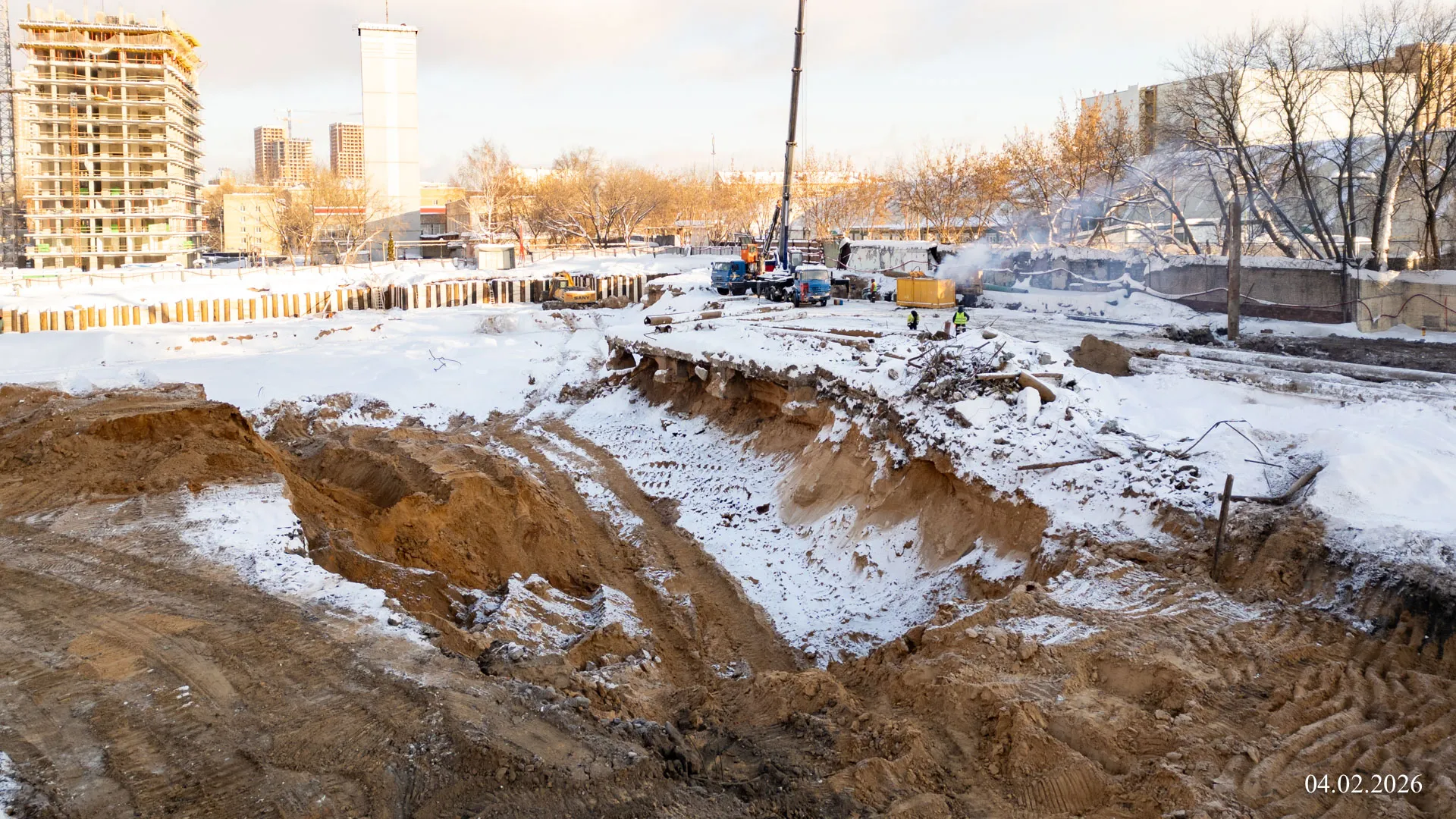 «Нижегородская от Гранель» ход строительства