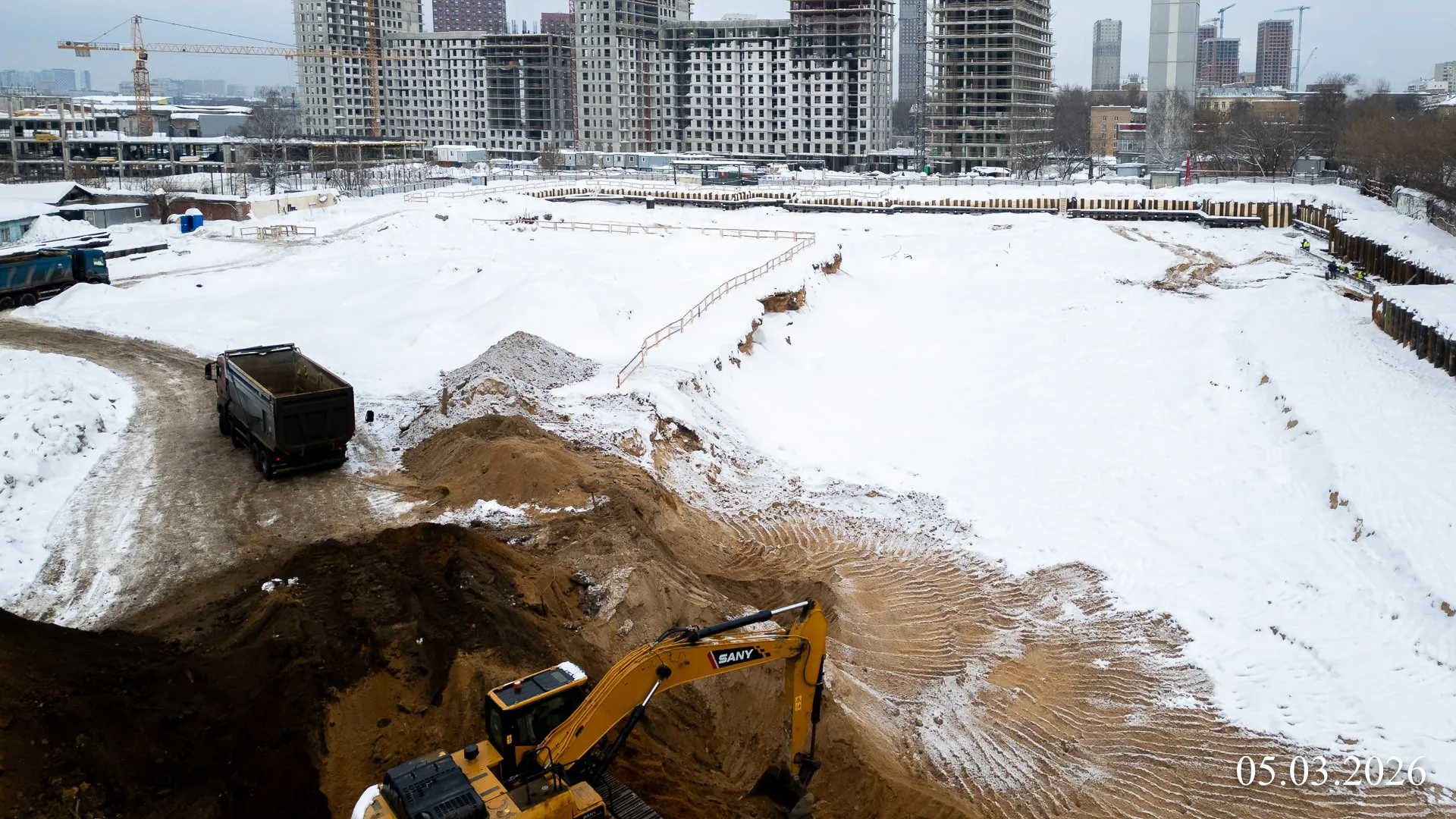 «Нижегородская от Гранель» ход строительства