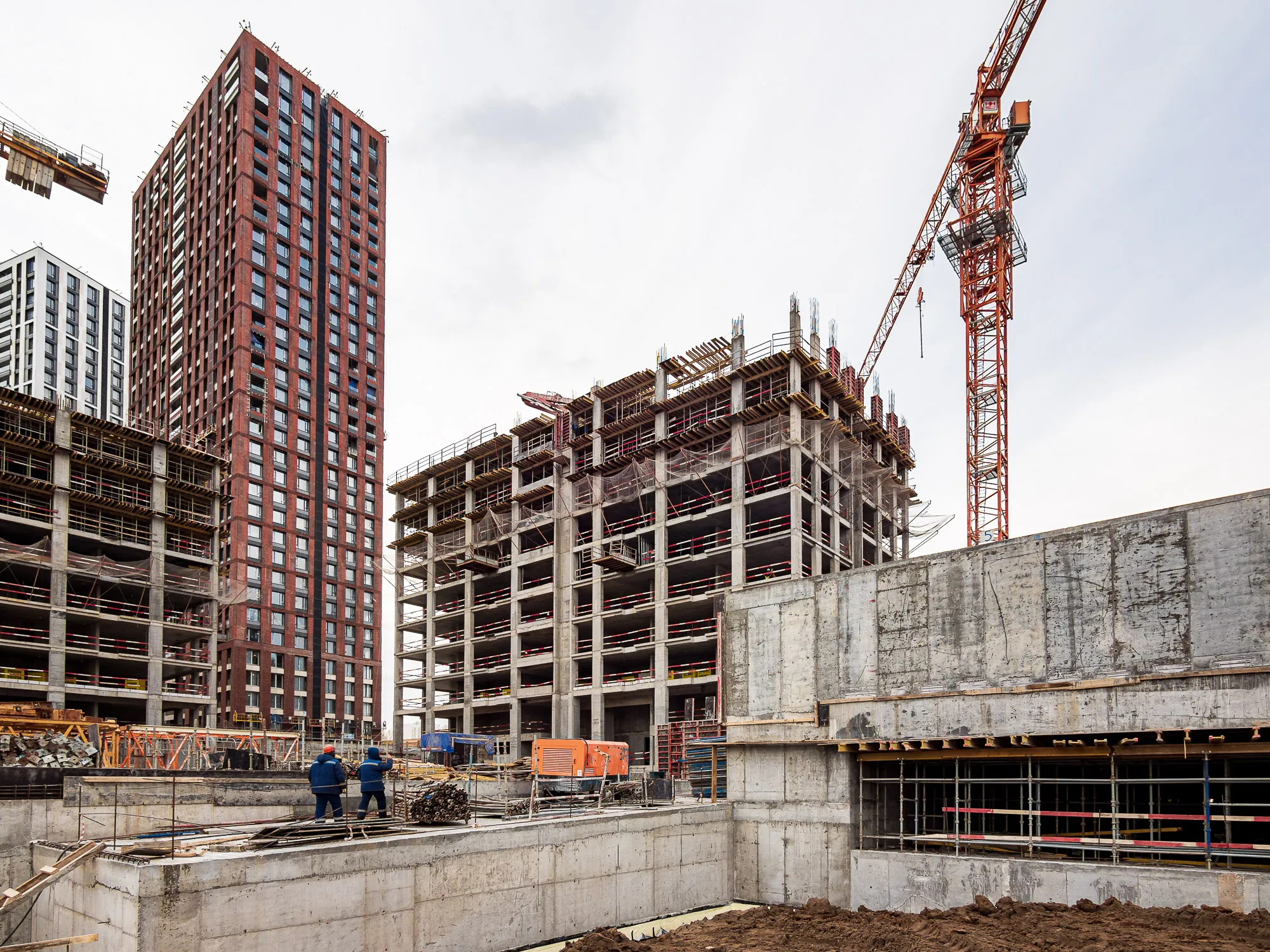 ЖК Эвер ход строительства