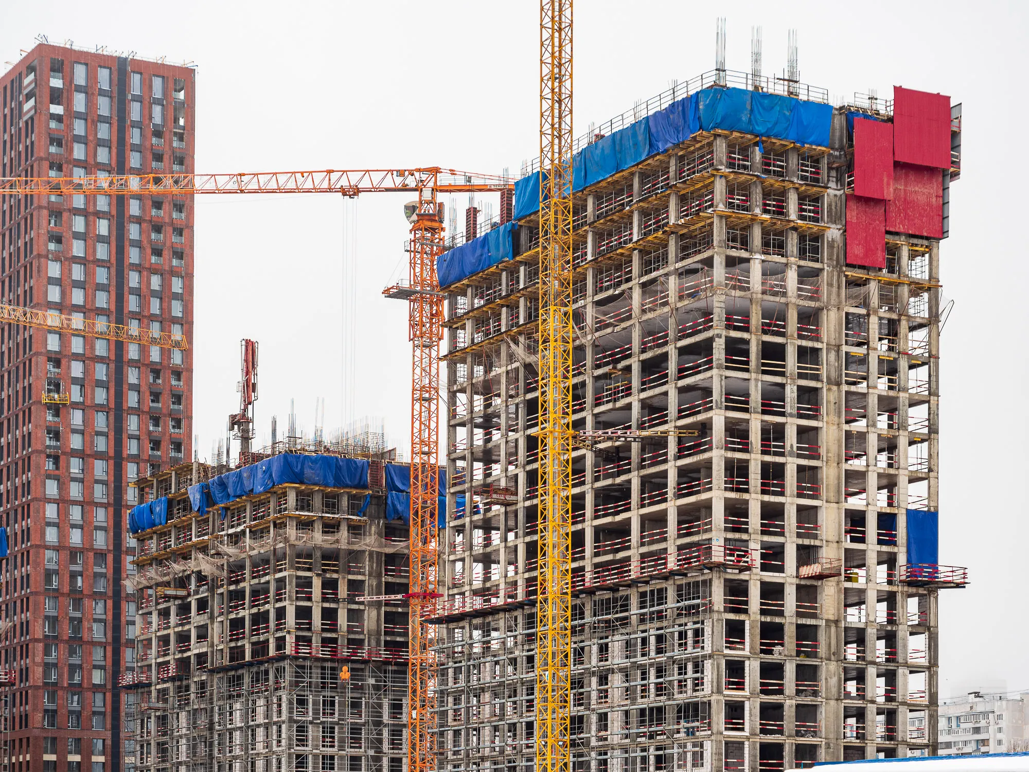 ЖК Эвер ход строительства