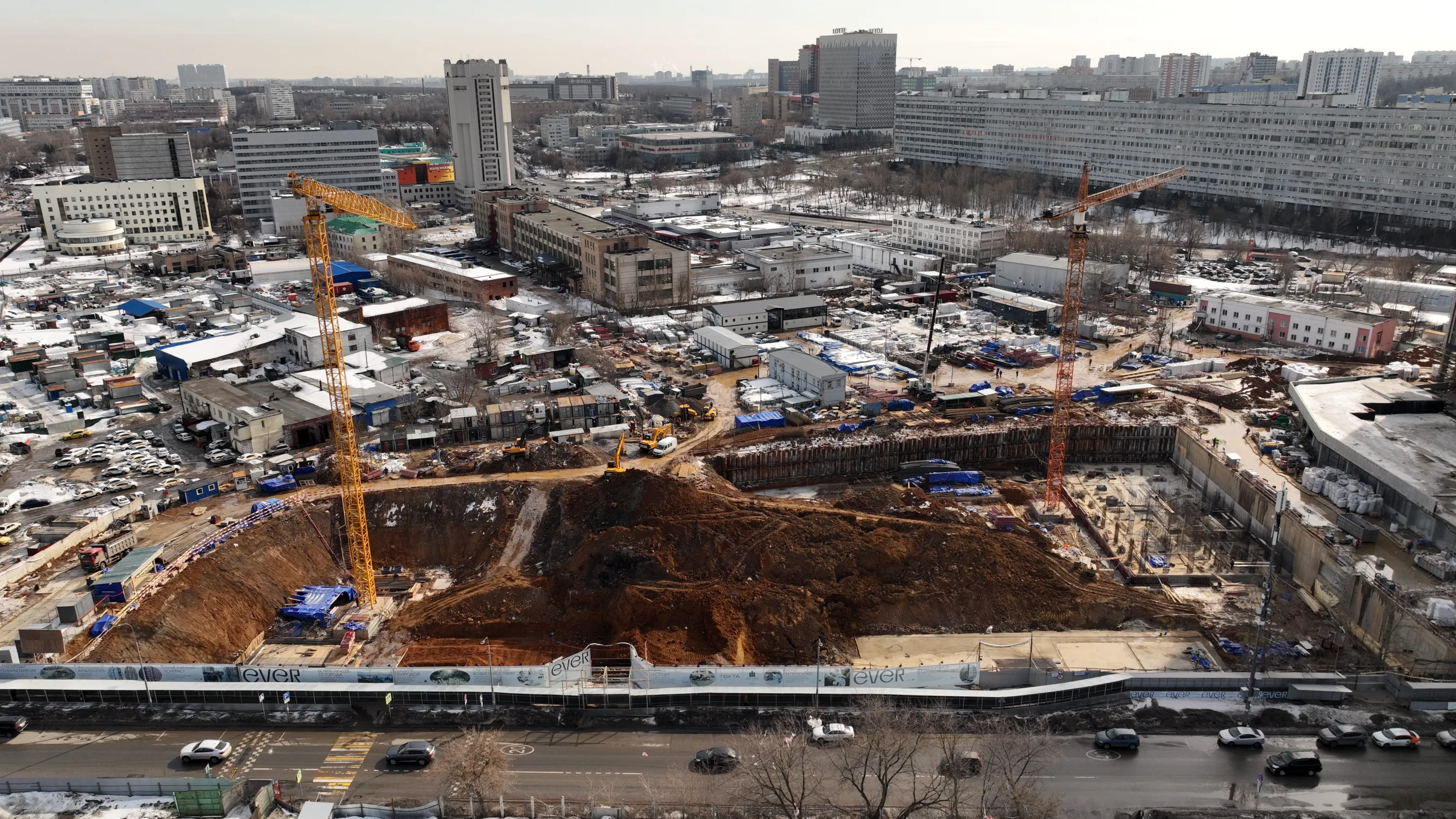 ЖК Эвер ход строительства