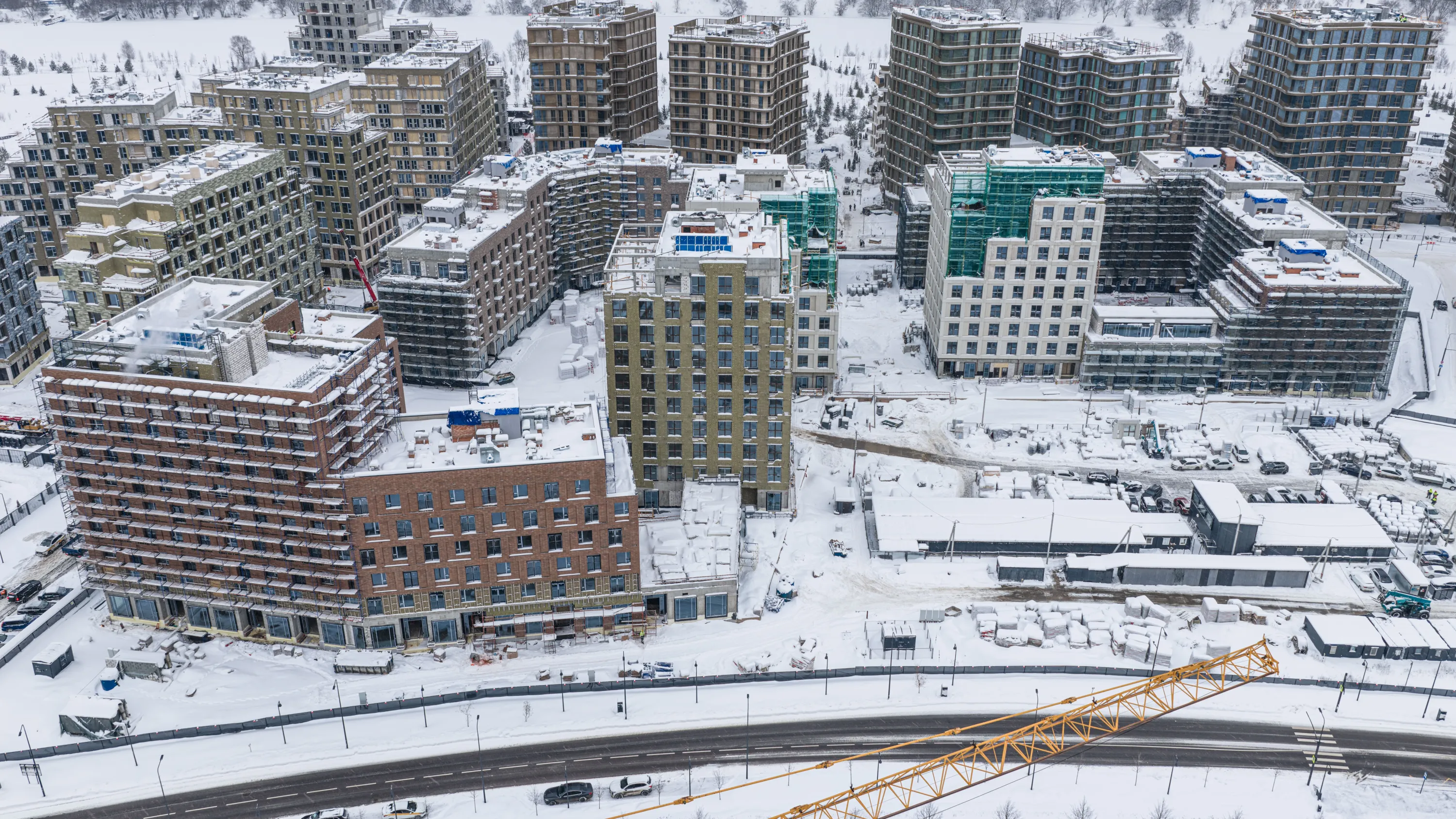 СберСити - квартал В17 ход строительства