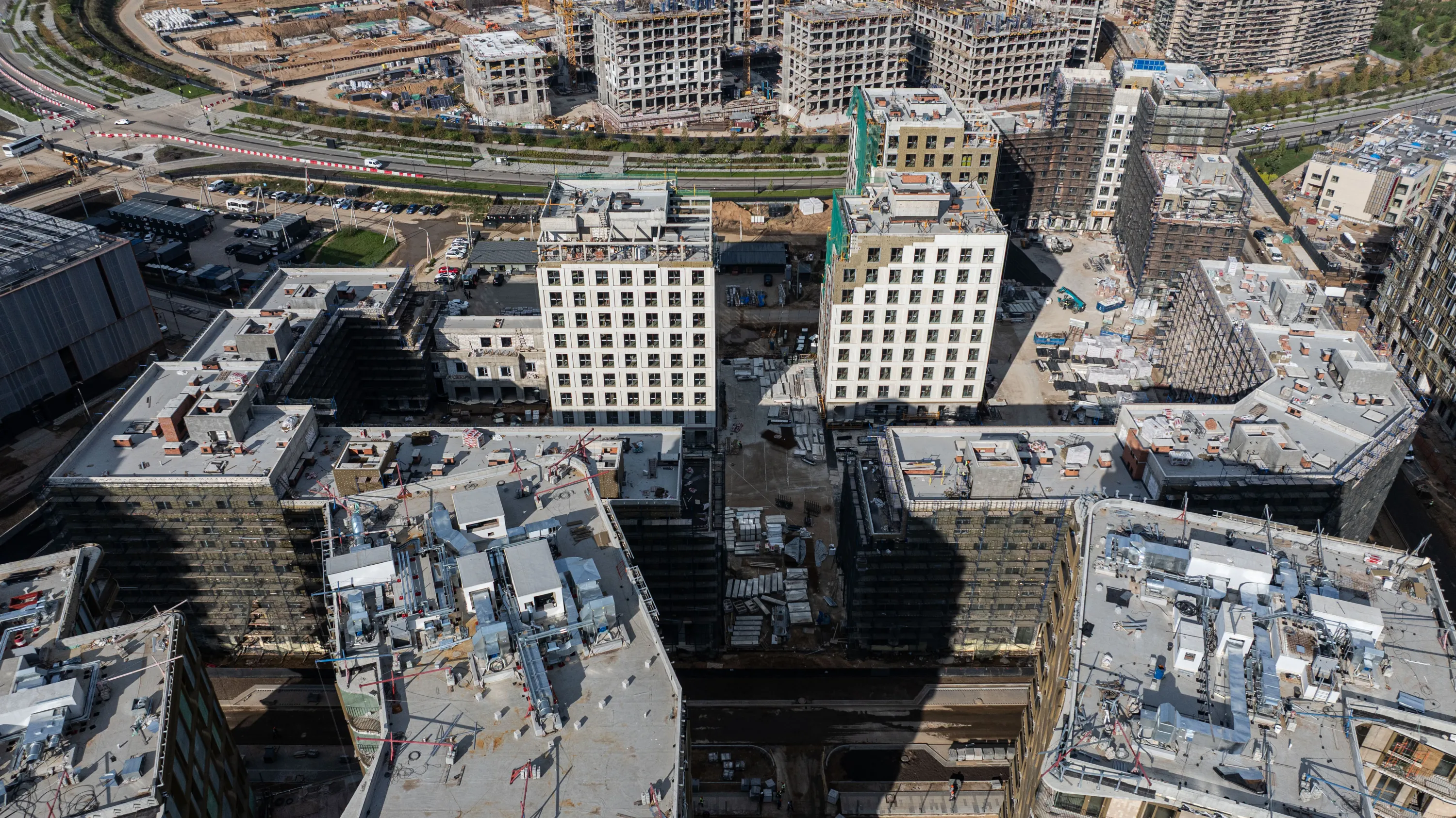 СберСити - квартал В17 ход строительства