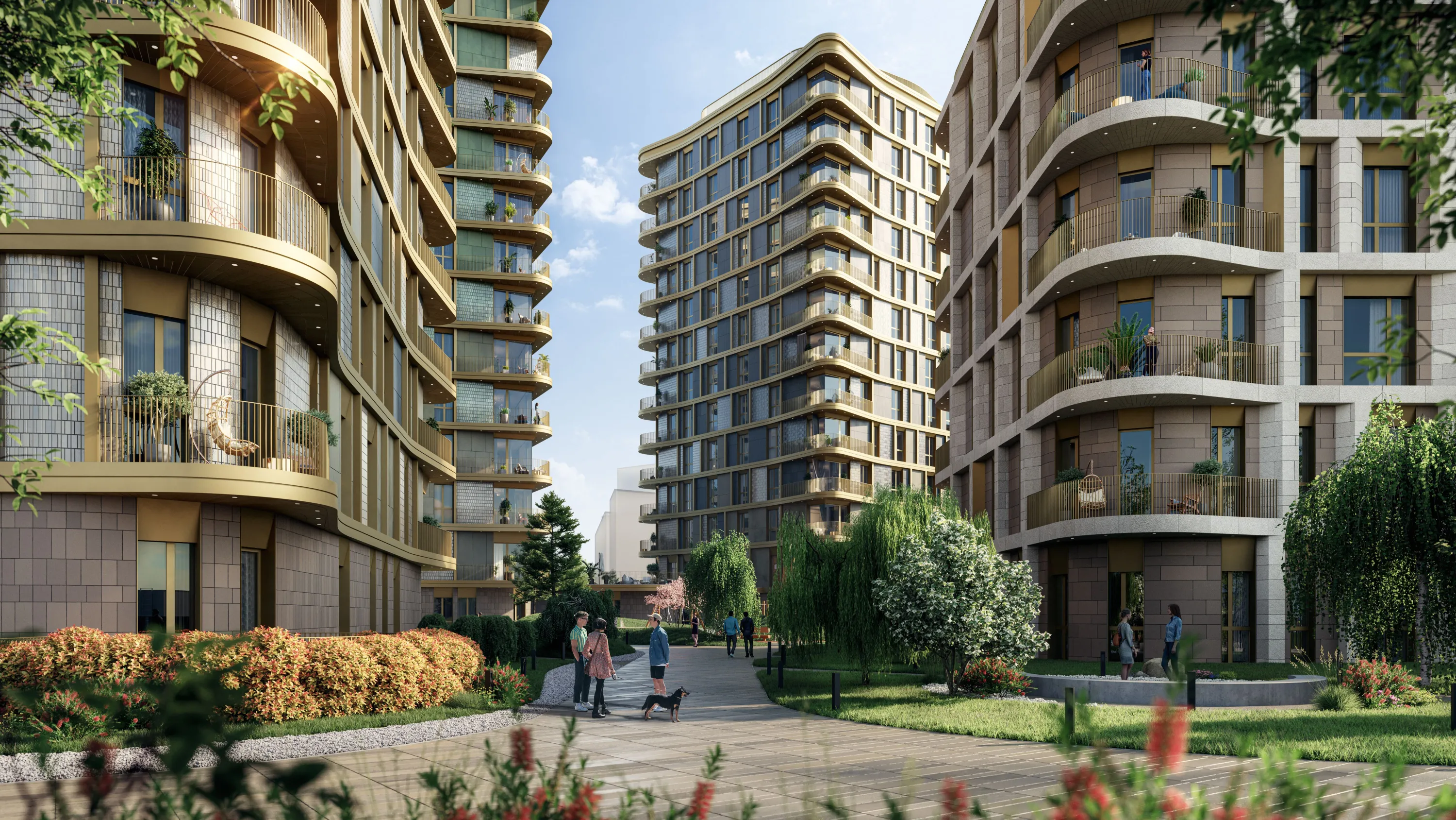 Планировка 3-комнатной квартиры 89.86 м² в ЖК СберСити - квартал В21, г. Москва — фото 2