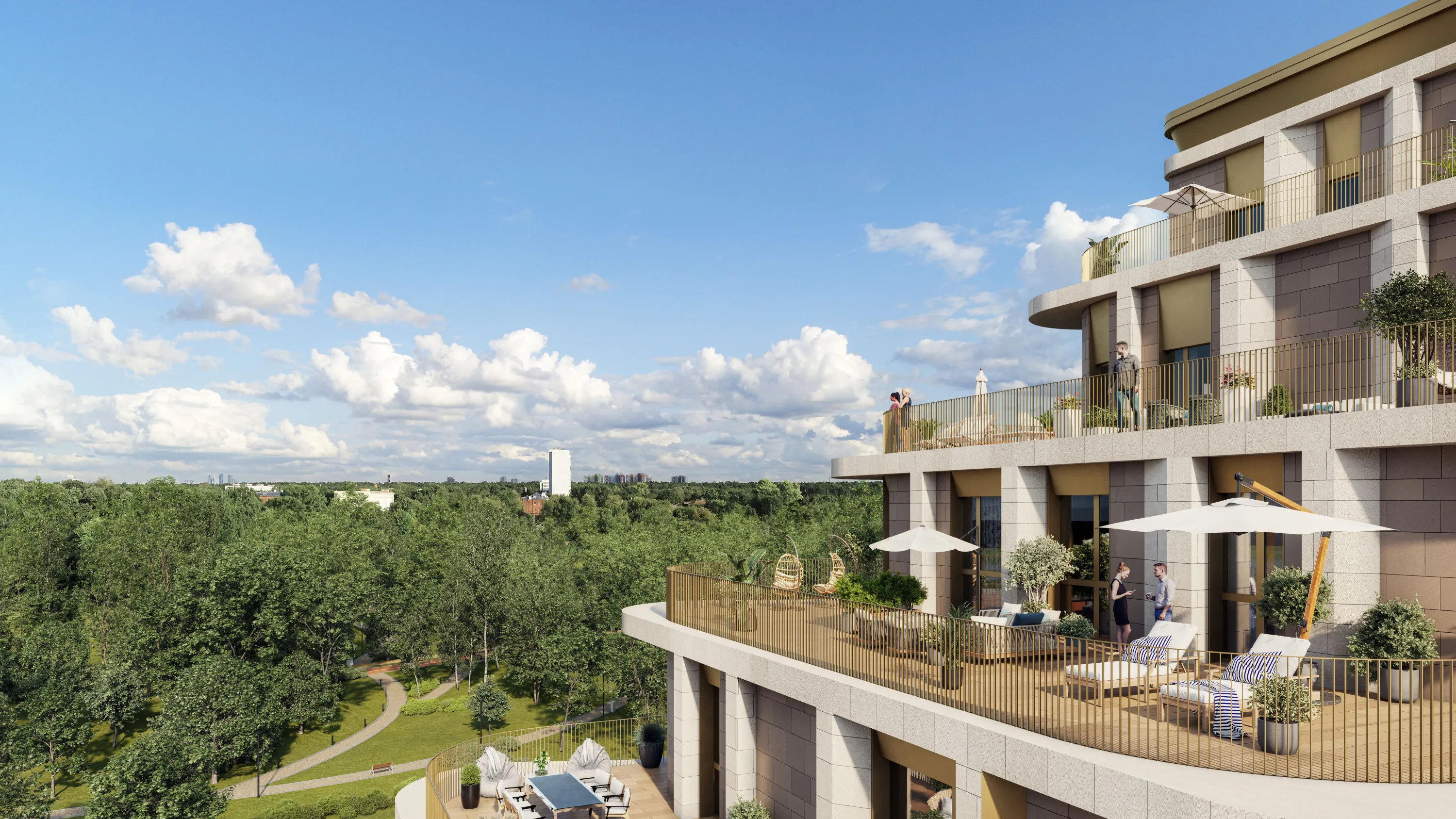 Планировка 3-комнатной квартиры 89.86 м² в ЖК СберСити - квартал В21, г. Москва — фото 3