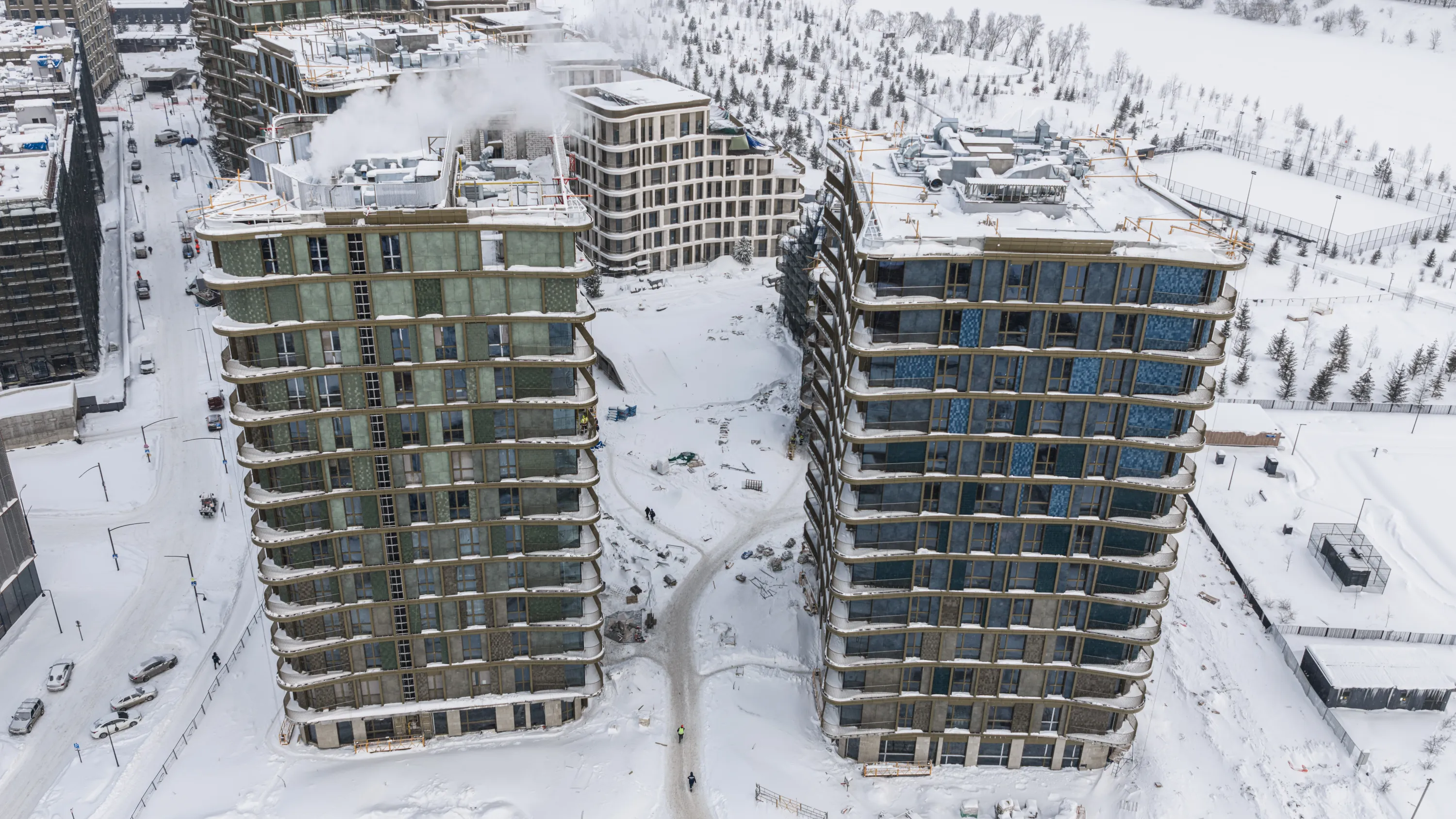 СберСити - квартал В21 ход строительства