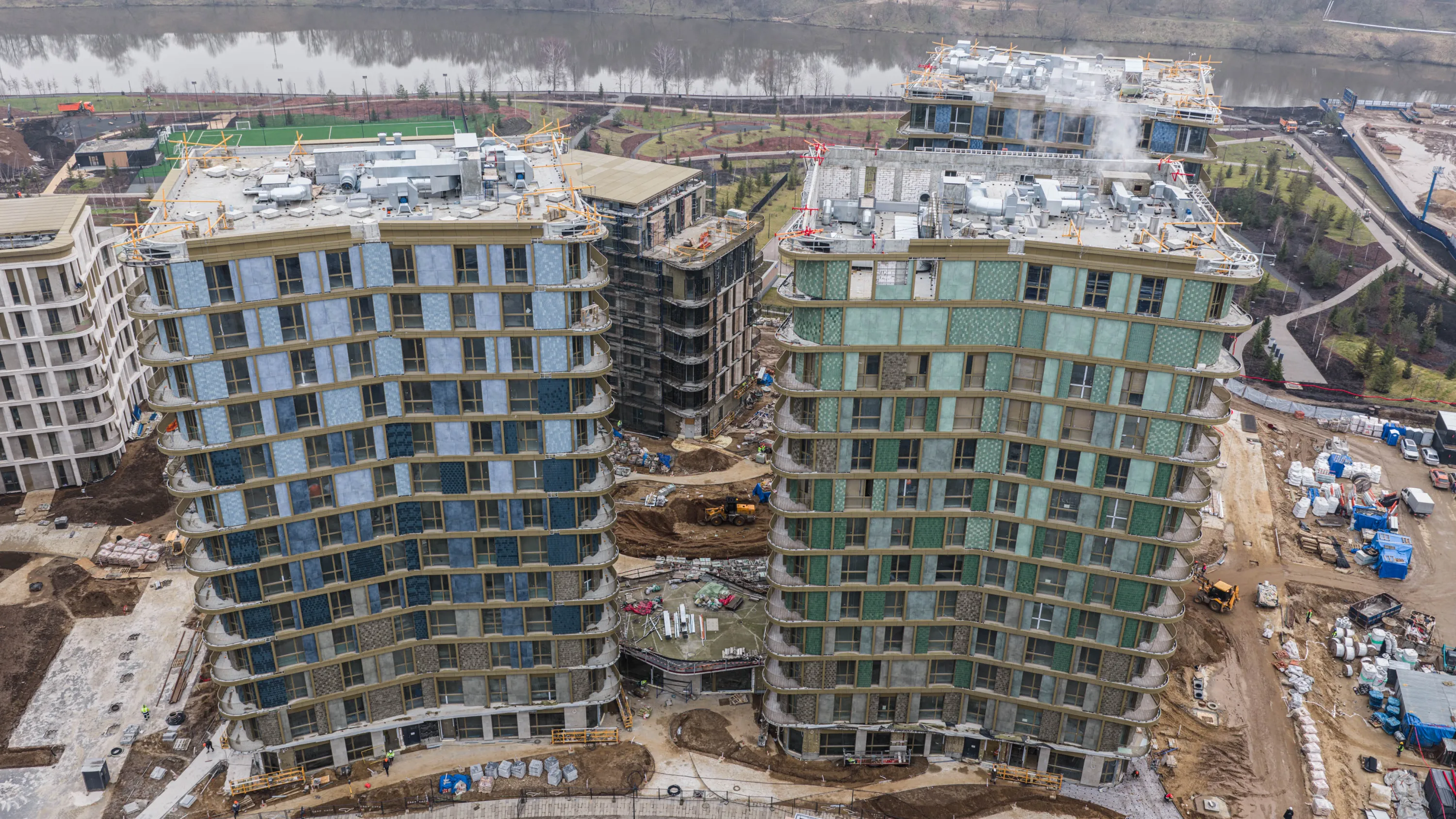 СберСити - квартал В21 ход строительства