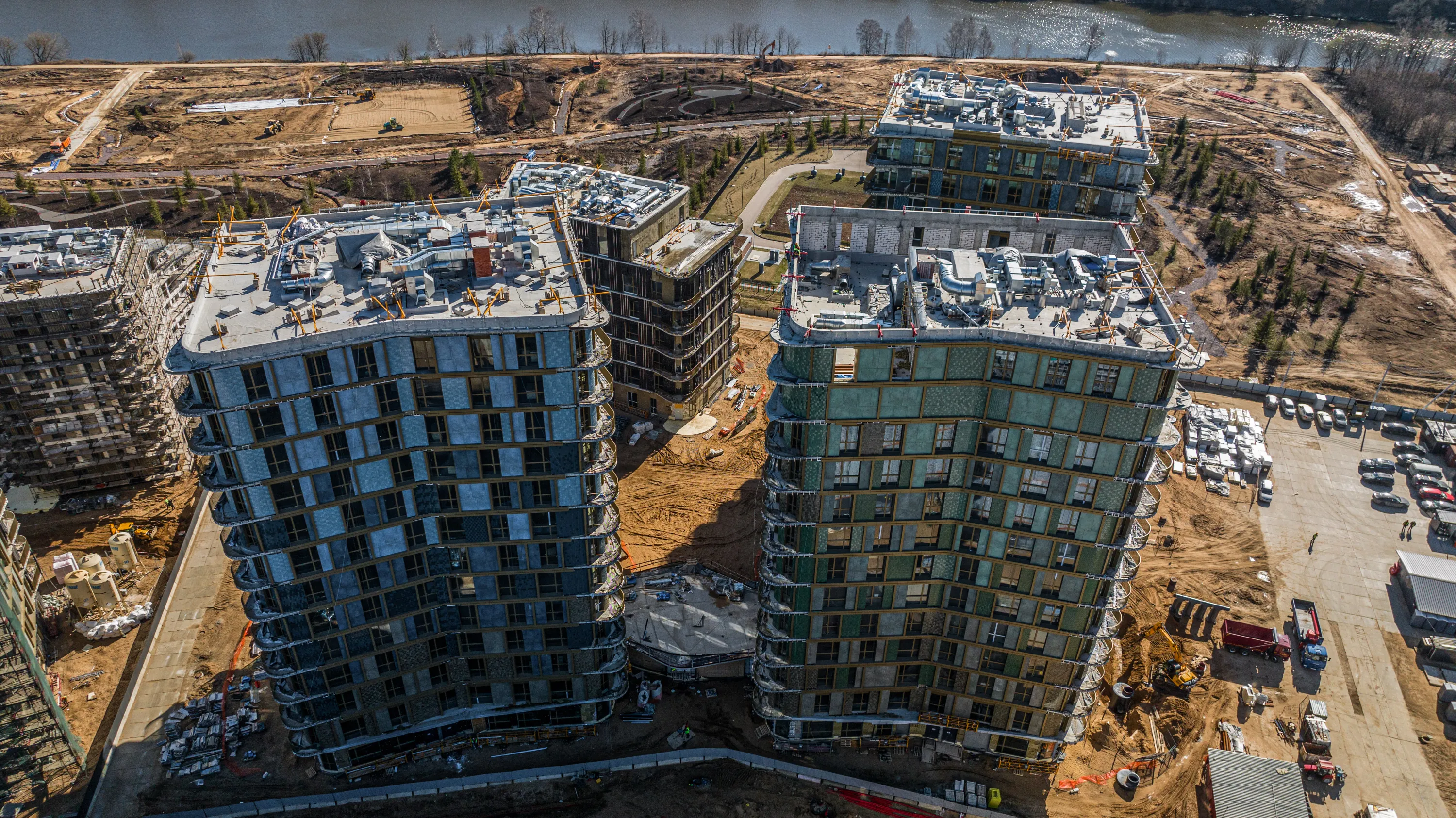 СберСити - квартал В21 ход строительства