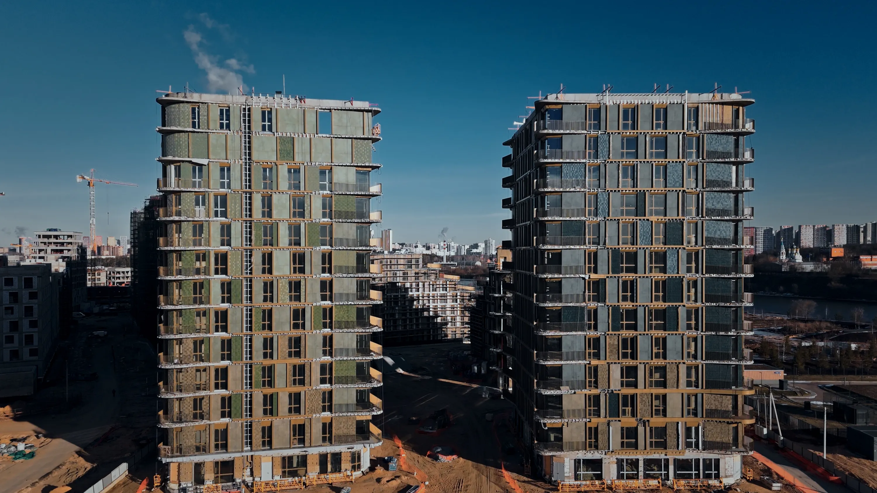 СберСити - квартал В21 ход строительства