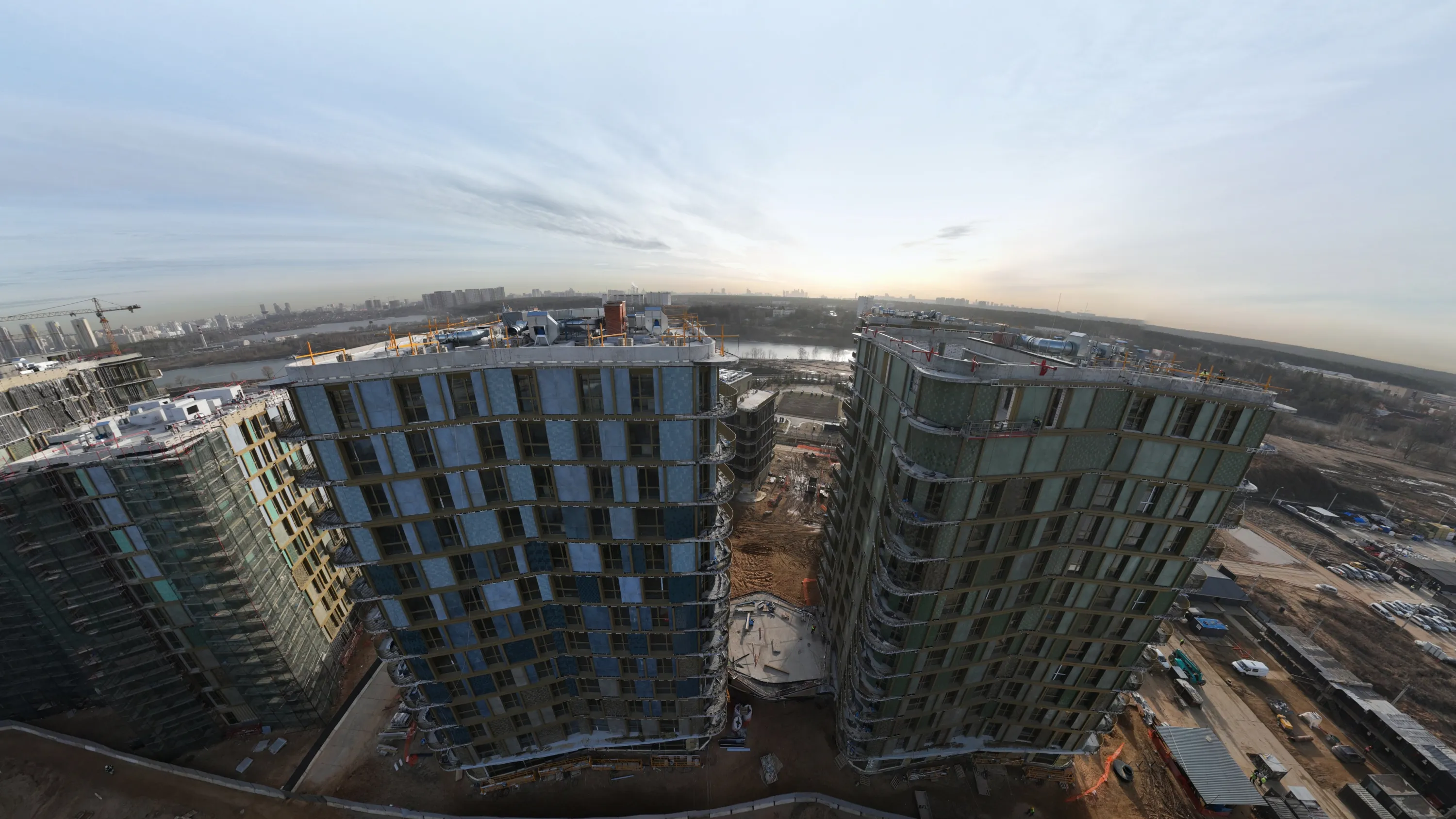 СберСити - квартал В21 ход строительства