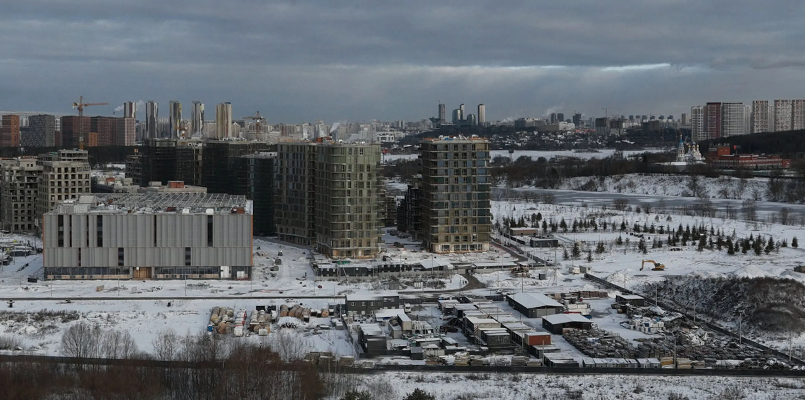 СберСити - квартал В21 ход строительства