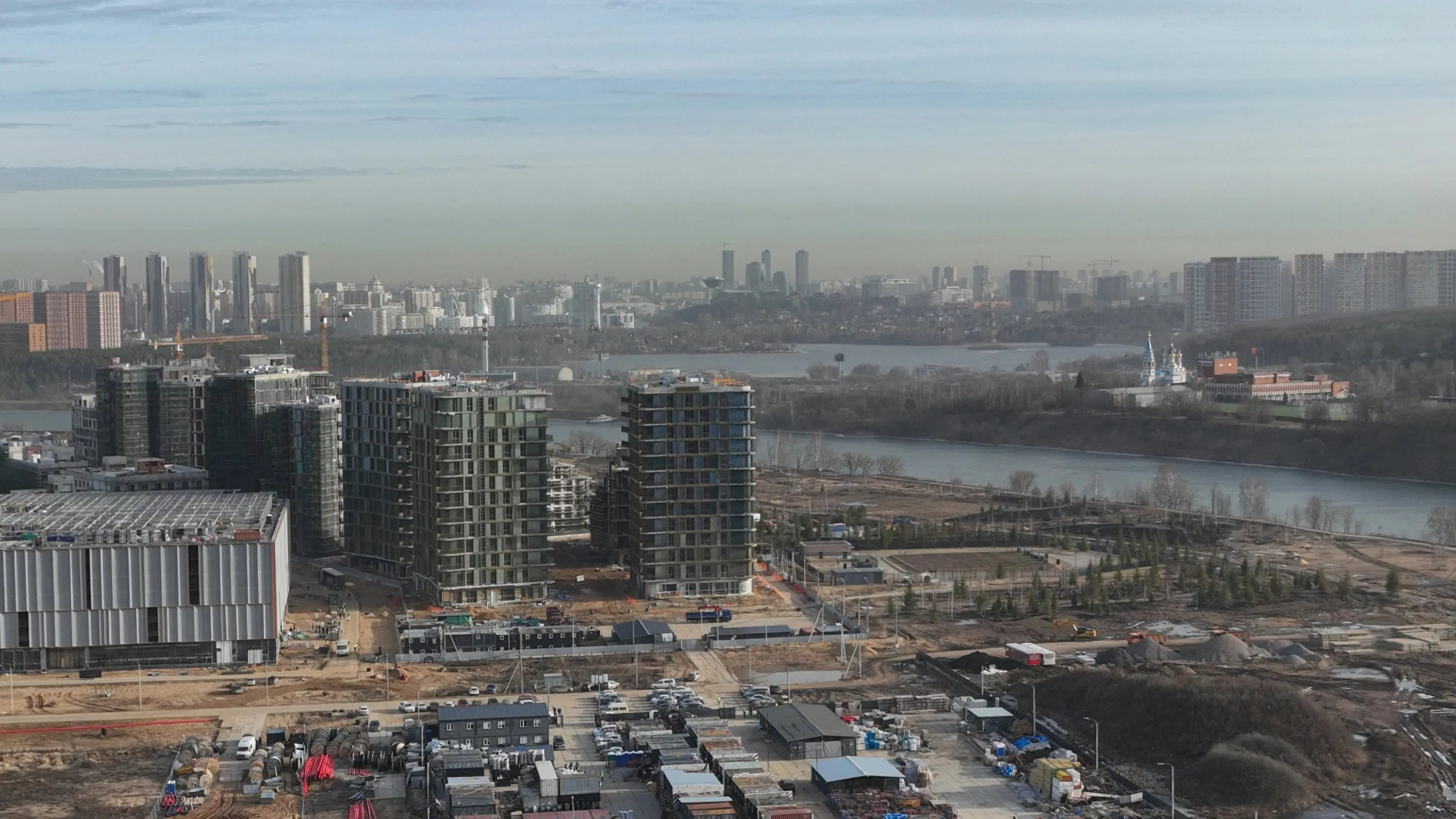 СберСити - квартал В21 ход строительства