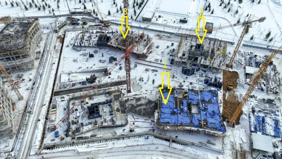 СберСити - квартал В21 ход строительства