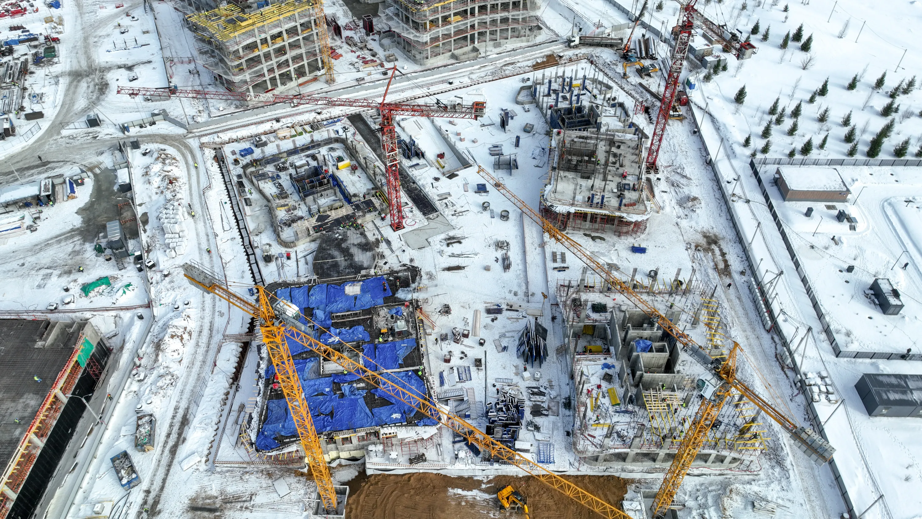 СберСити - квартал В21 ход строительства