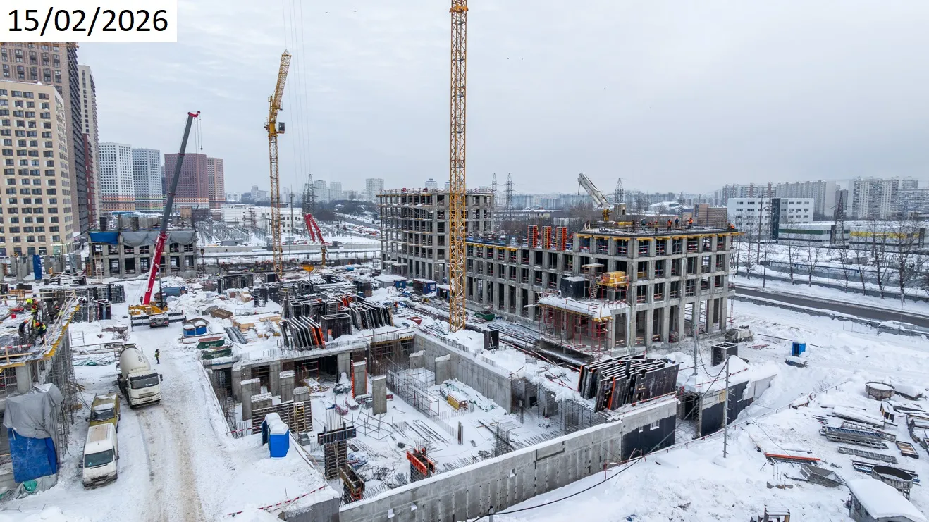 ЖК СТРАНА.ЗАРЕЧНАЯ ход строительства