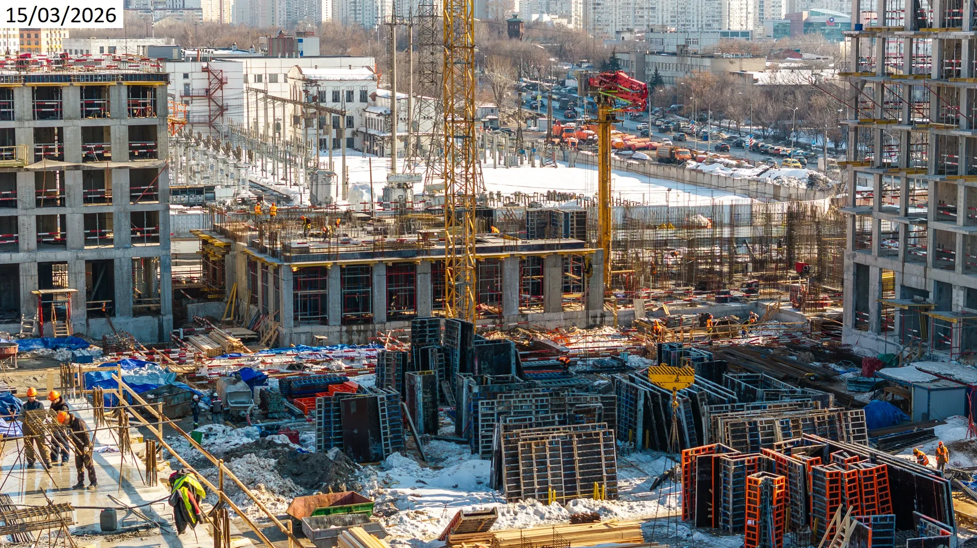 ЖК СТРАНА.ЗАРЕЧНАЯ ход строительства
