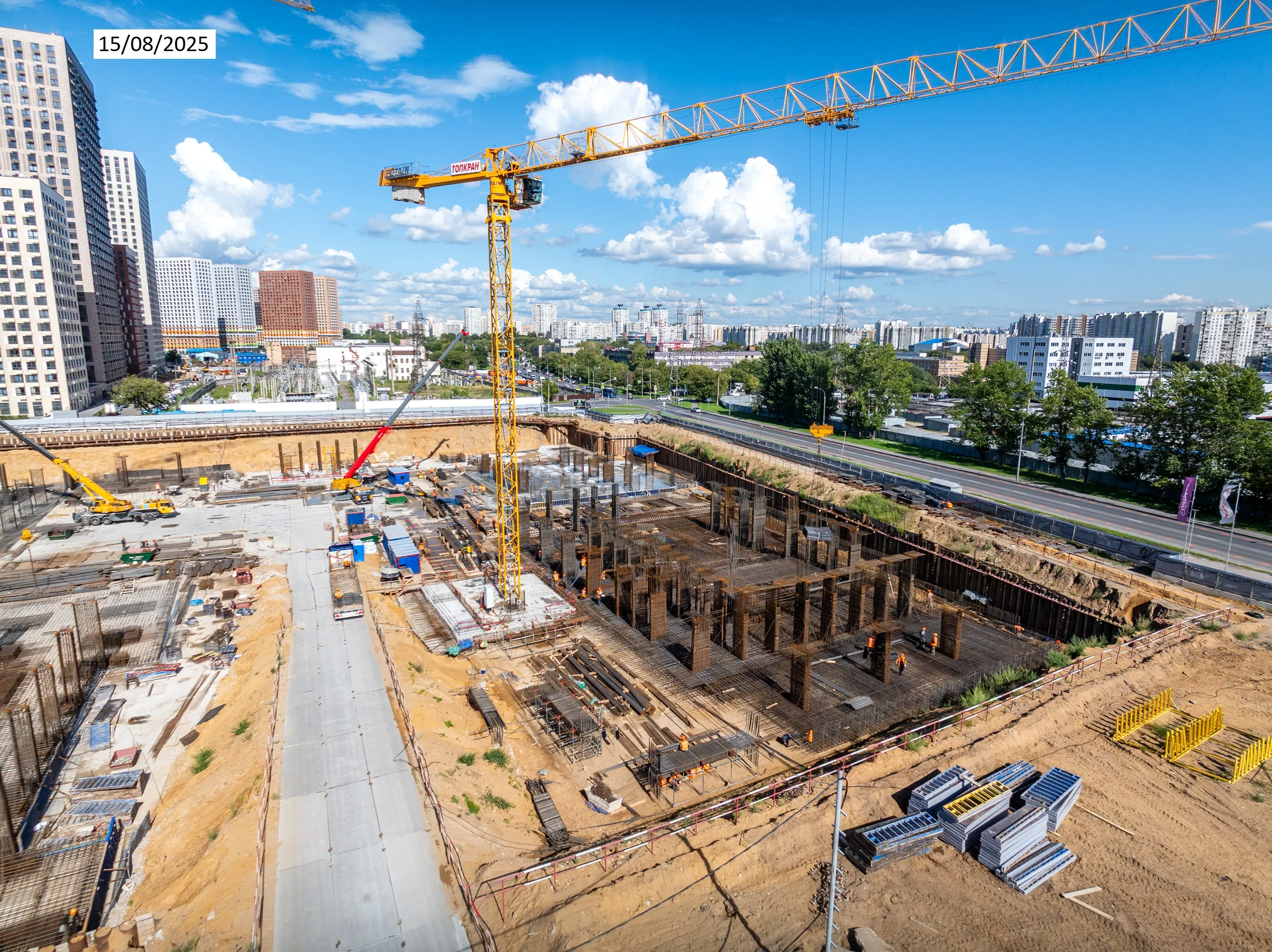 ЖК СТРАНА.ЗАРЕЧНАЯ ход строительства
