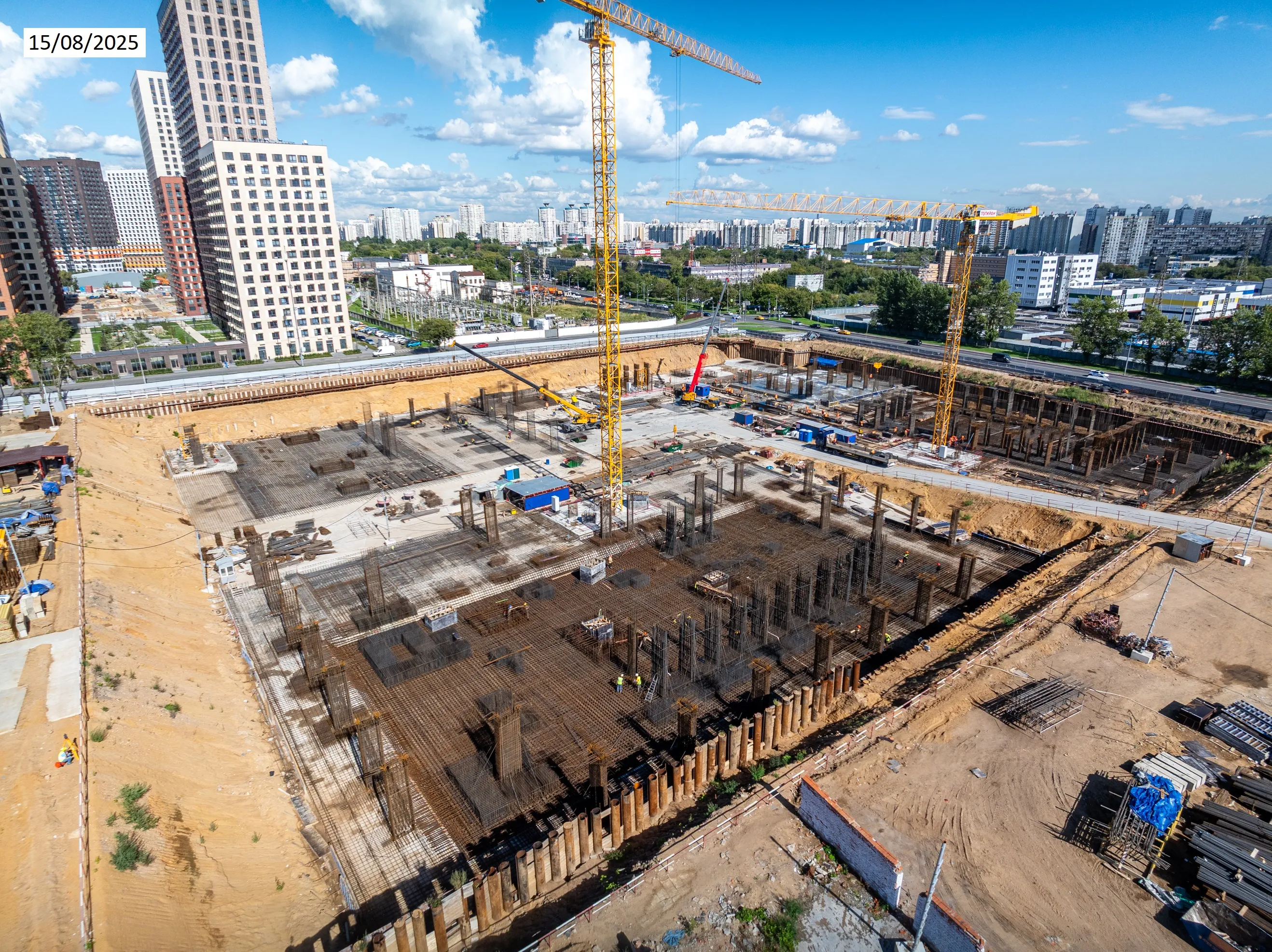 ЖК СТРАНА.ЗАРЕЧНАЯ ход строительства