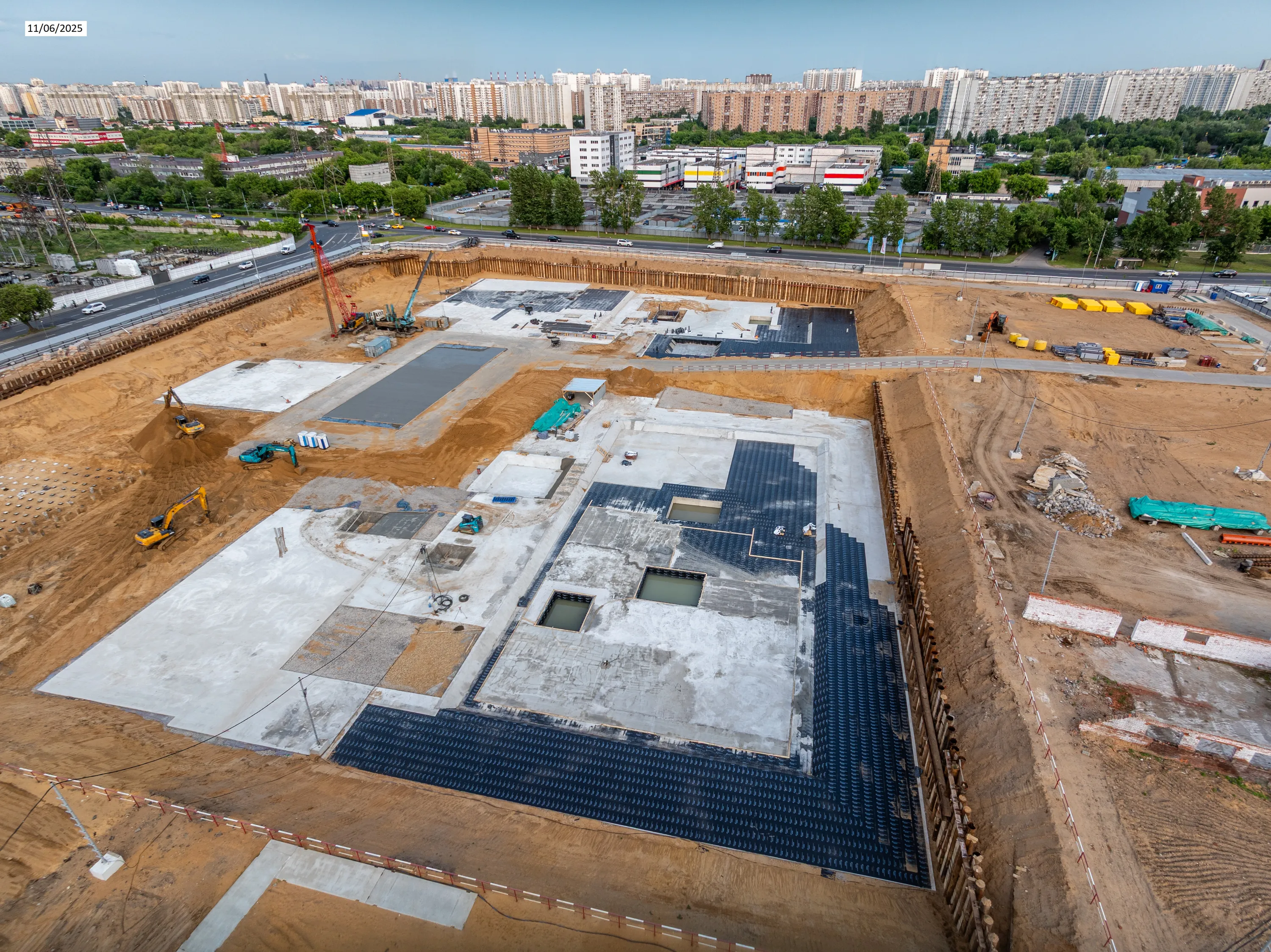 ЖК СТРАНА.ЗАРЕЧНАЯ ход строительства