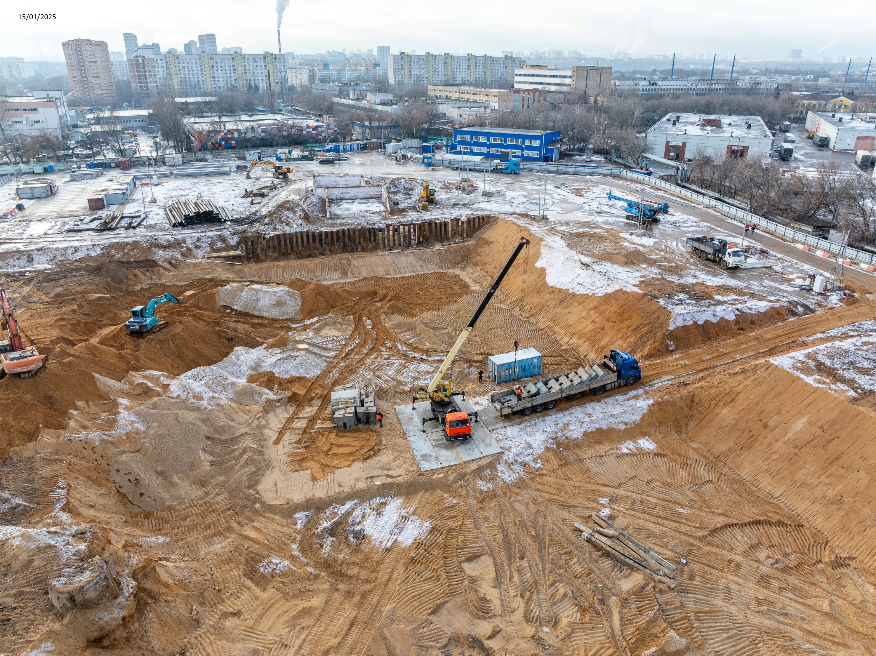 ЖК СТРАНА.ЗАРЕЧНАЯ ход строительства