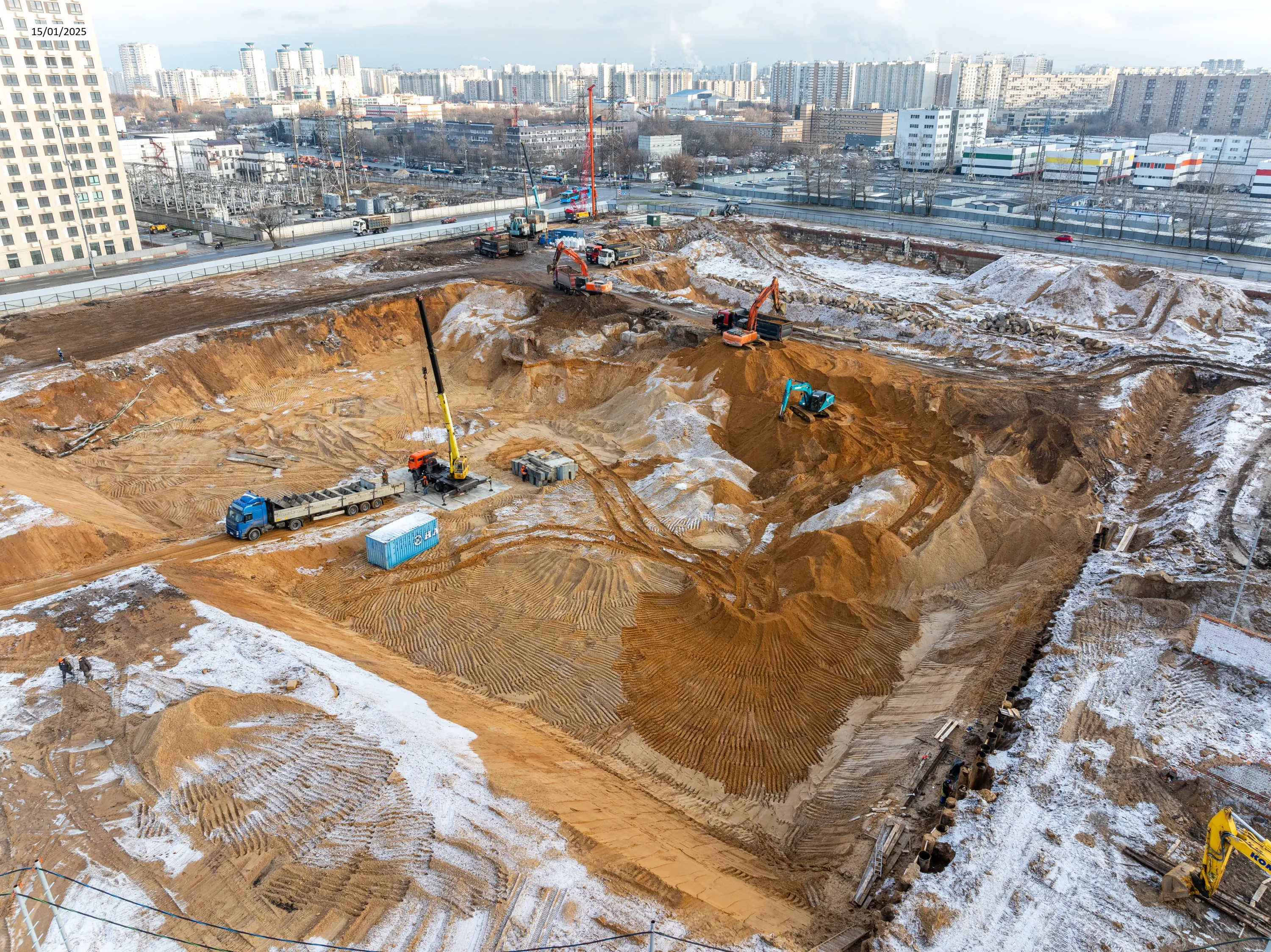 ЖК СТРАНА.ЗАРЕЧНАЯ ход строительства