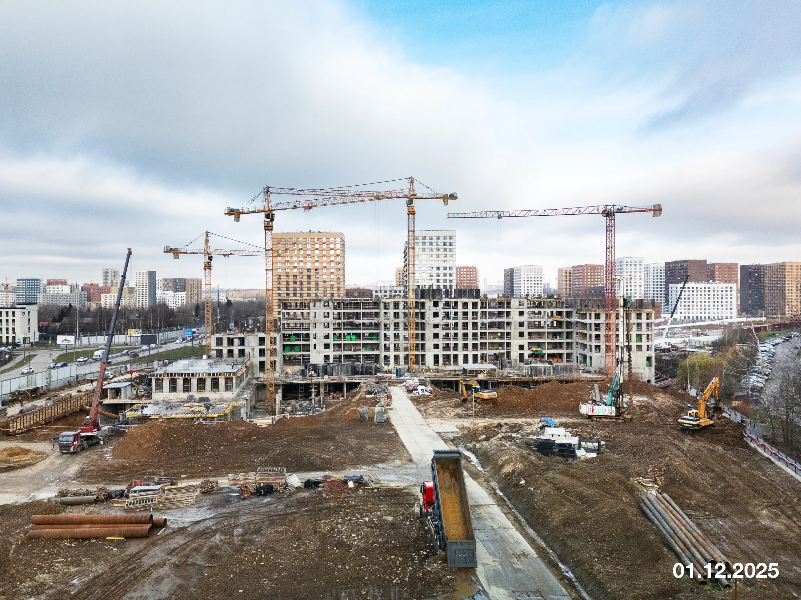 ЖК Новые Смыслы ход строительства