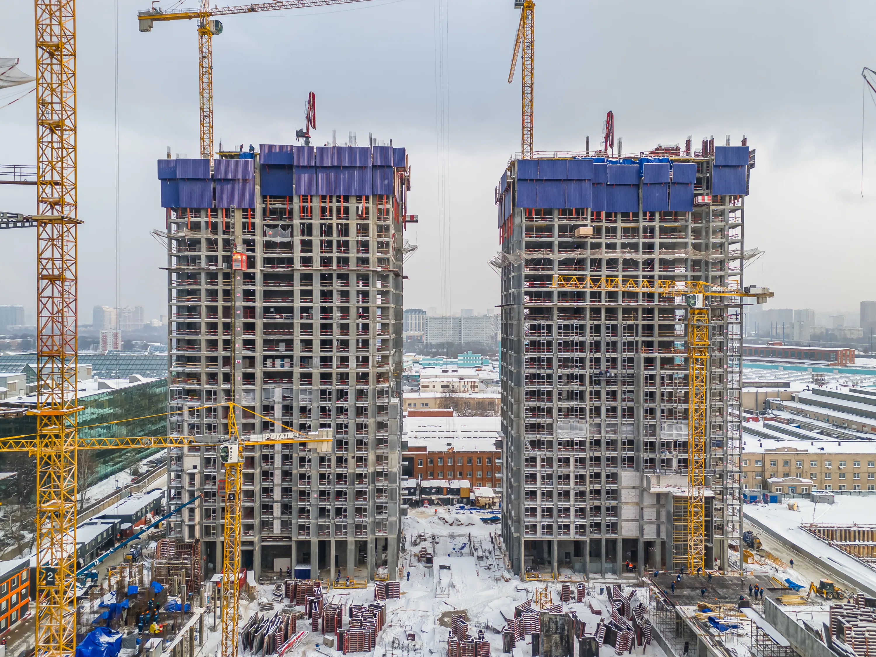 ЖК VEER (Веер) ход строительства