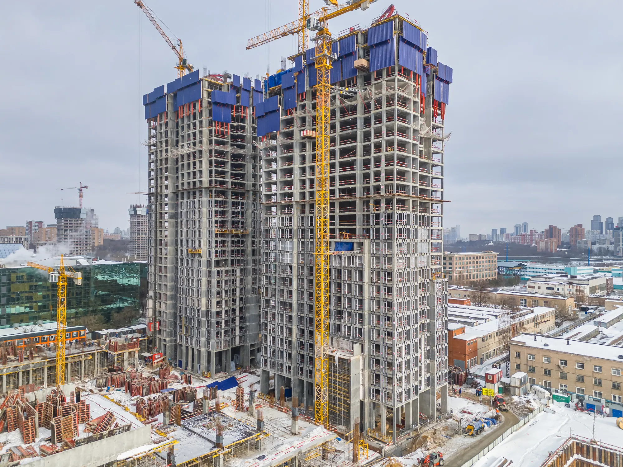 ЖК VEER (Веер) ход строительства