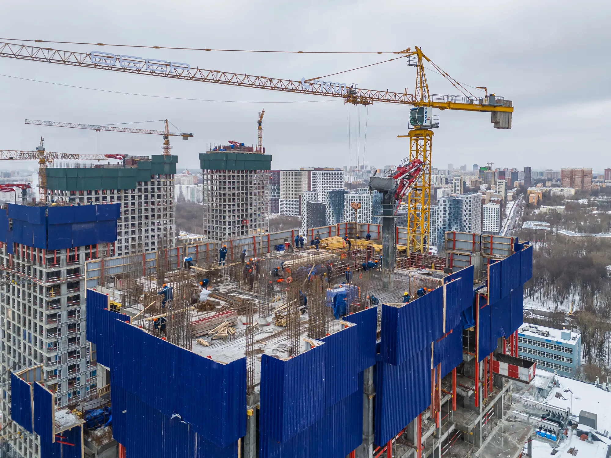 ЖК VEER (Веер) ход строительства