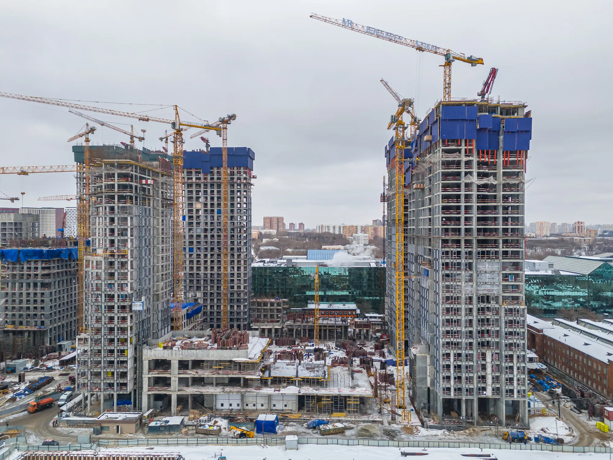 ЖК VEER (Веер) ход строительства