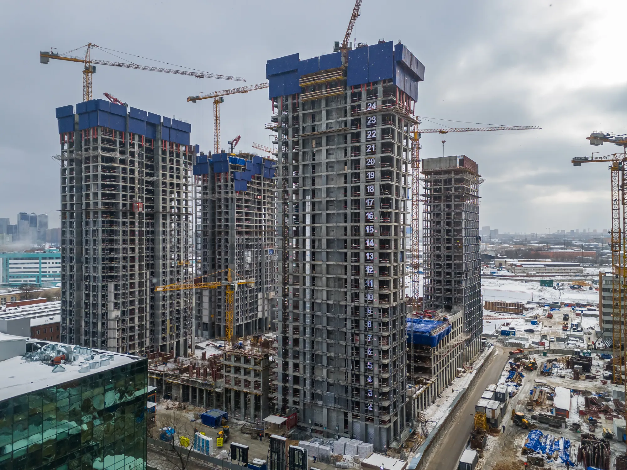 ЖК VEER (Веер) ход строительства