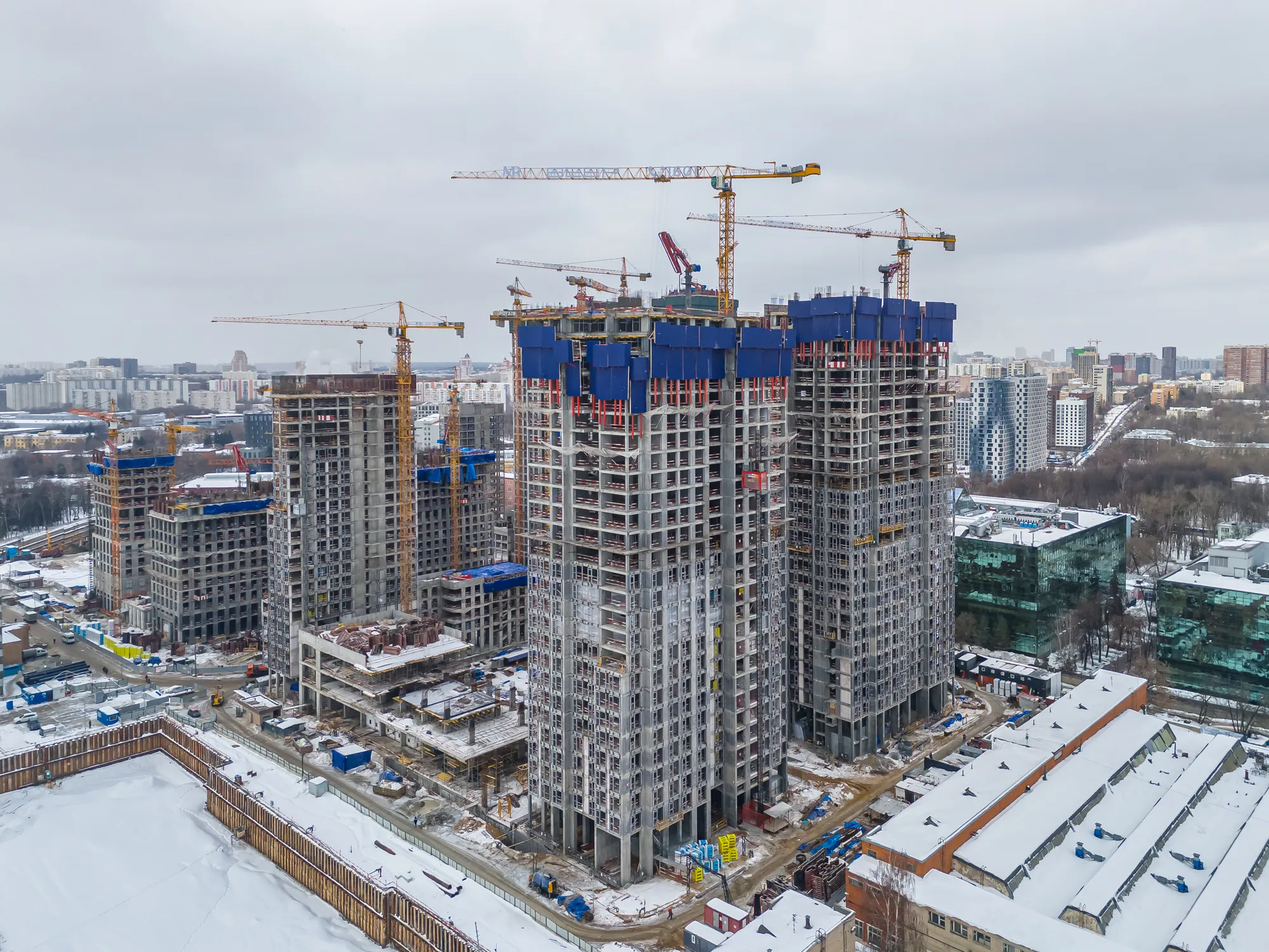 ЖК VEER (Веер) ход строительства