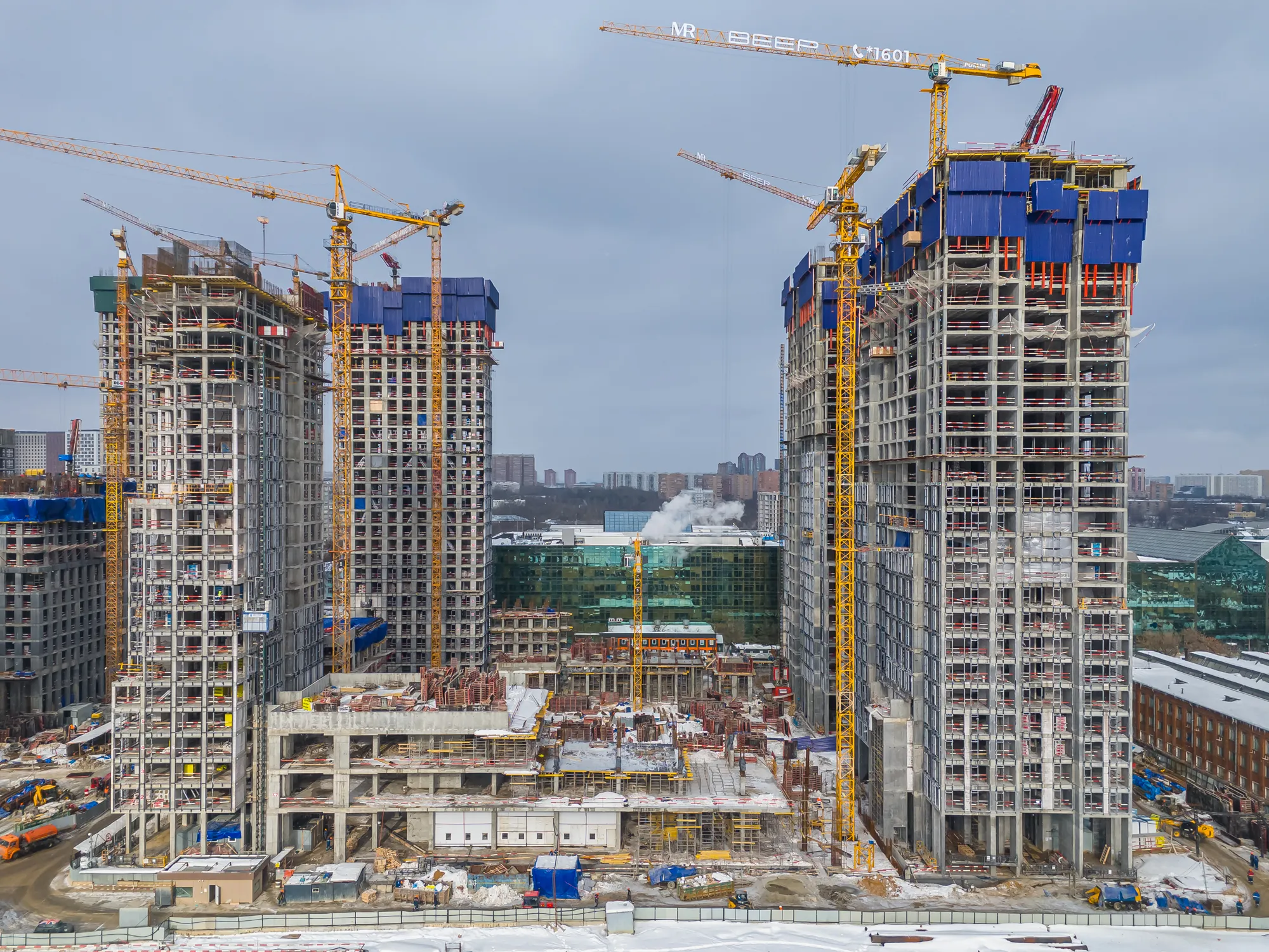 ЖК VEER (Веер) ход строительства