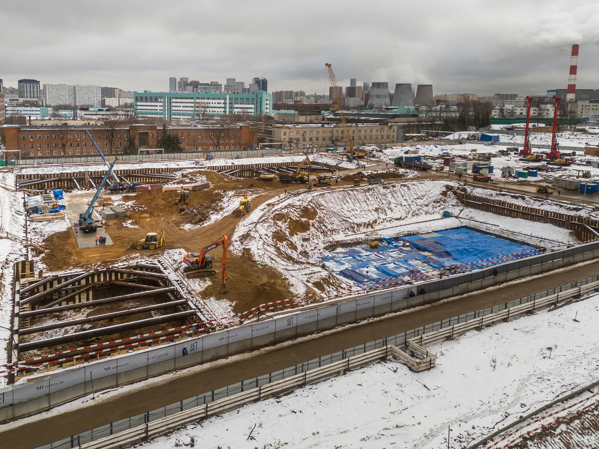 ЖК VEER (Веер) ход строительства