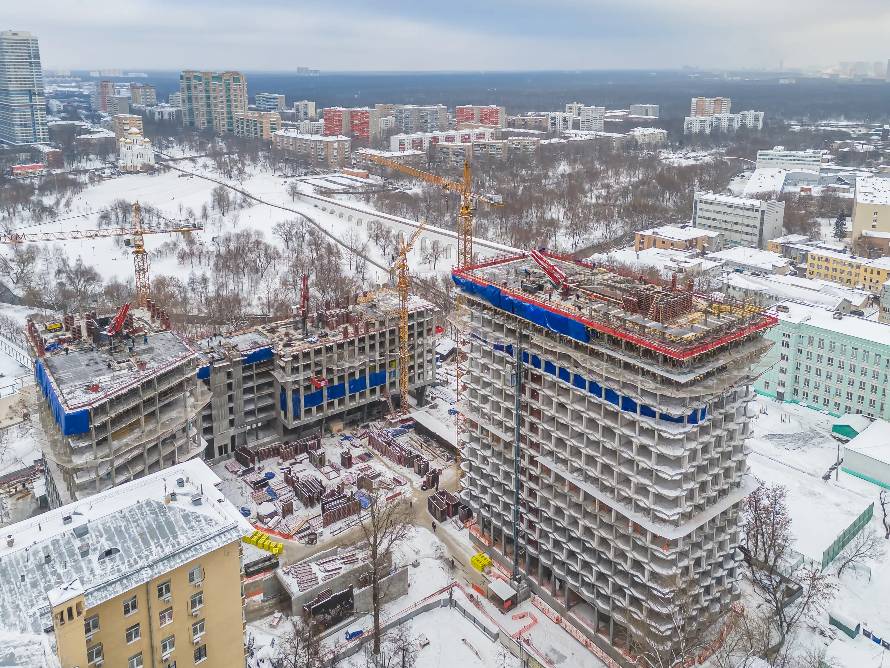 ЖК МИRA ход строительства