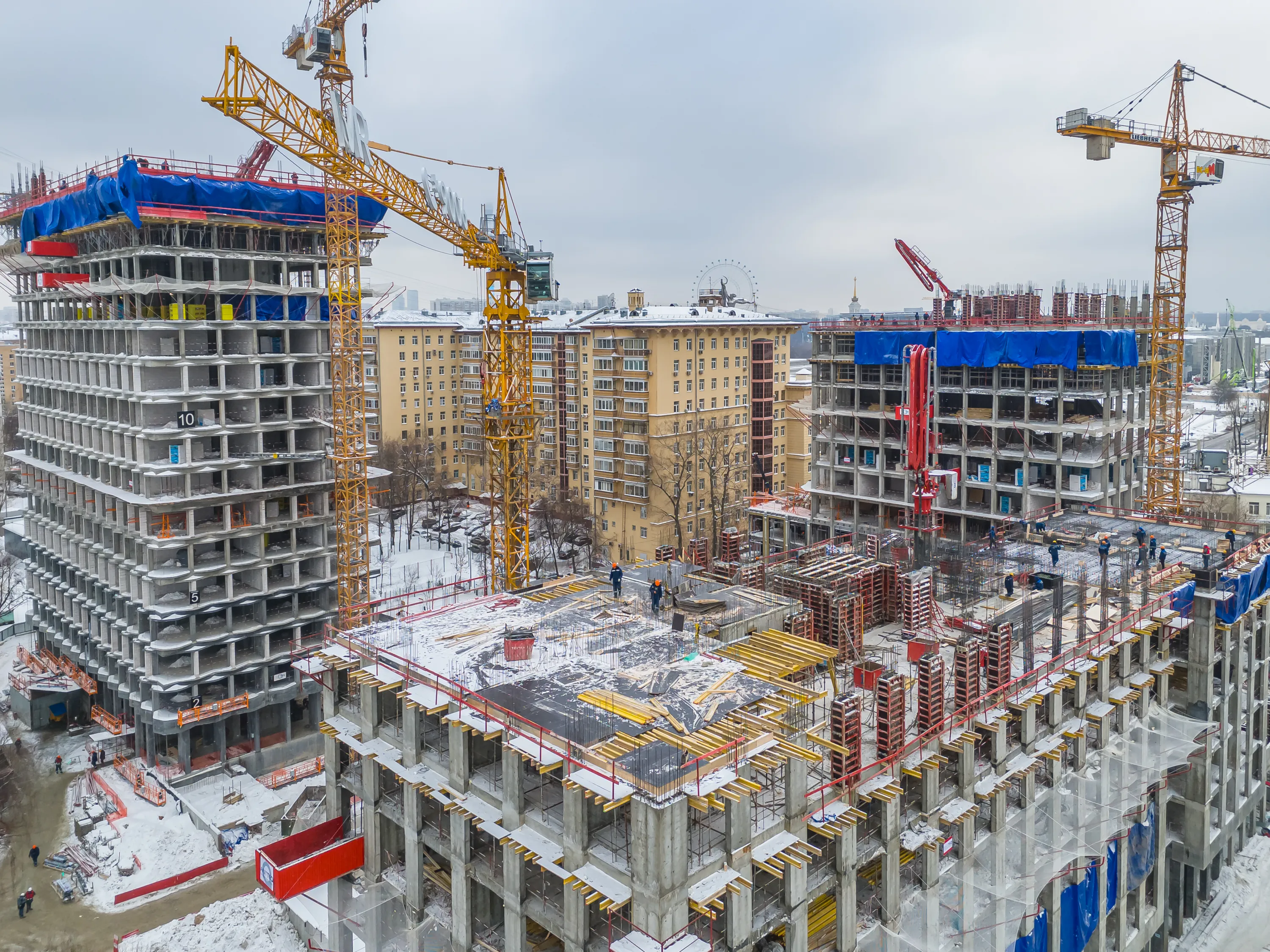 ЖК МИRA ход строительства