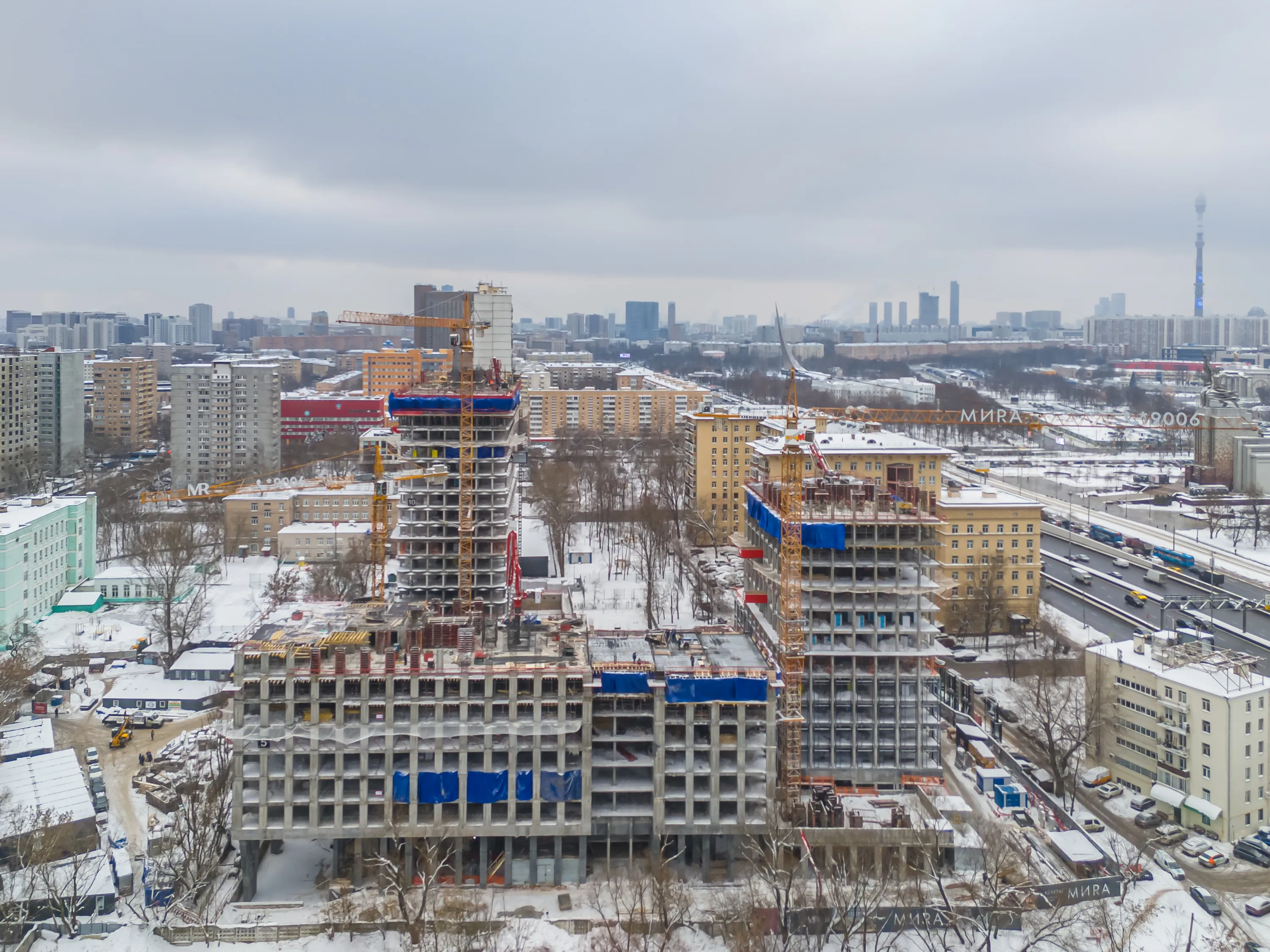 ЖК МИRA ход строительства