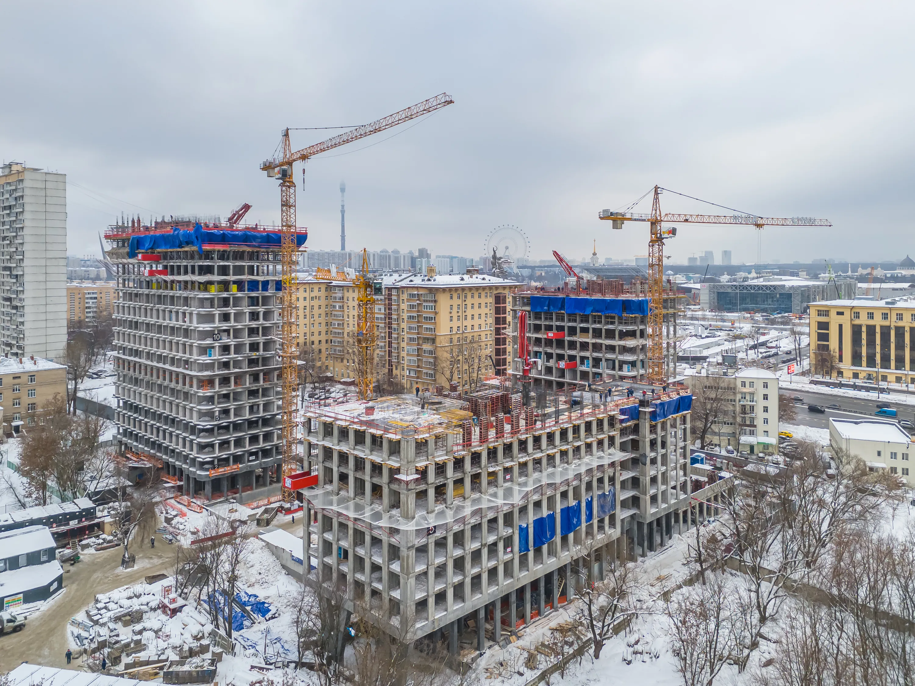 ЖК МИRA ход строительства