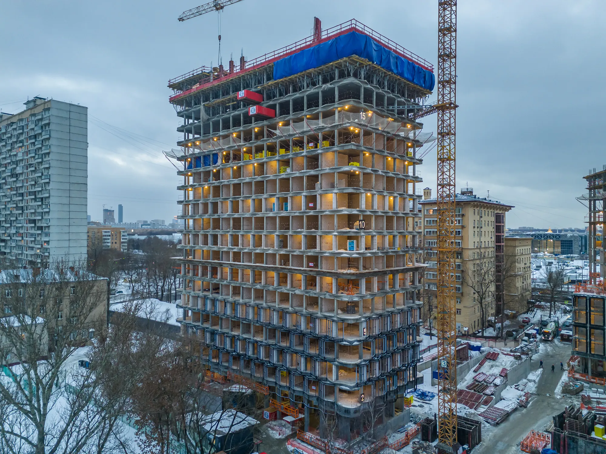 ЖК МИRA ход строительства