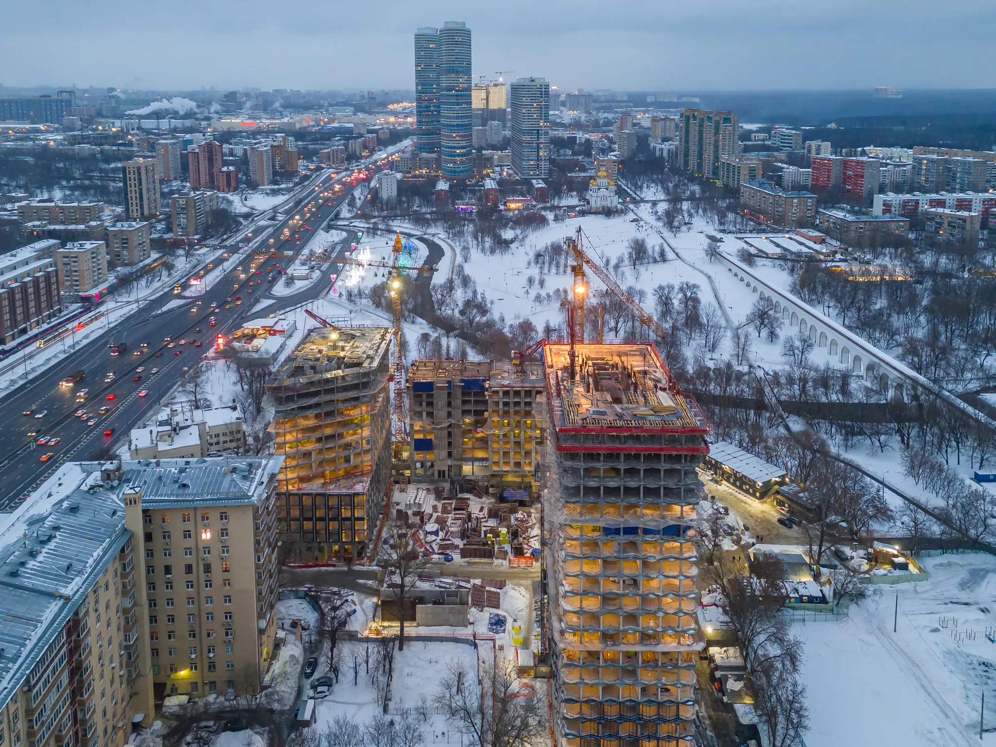 ЖК МИRA ход строительства