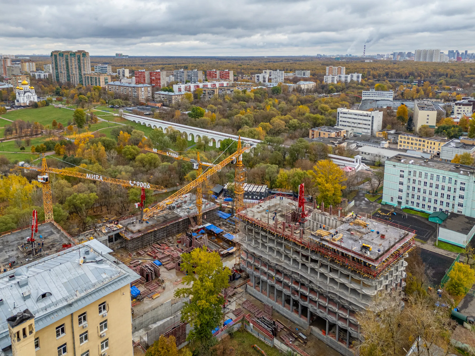 ЖК МИRA ход строительства