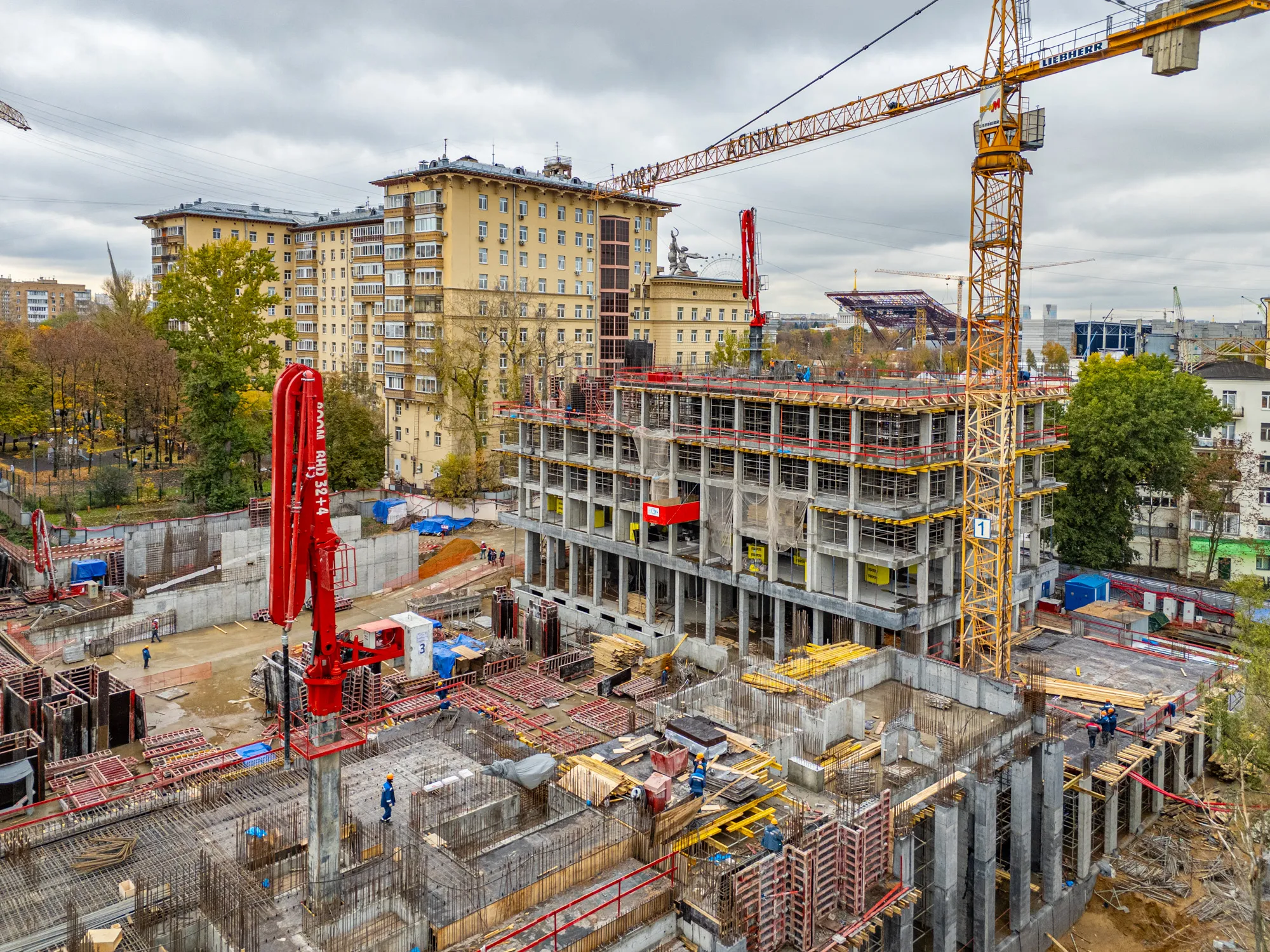 ЖК МИRA ход строительства