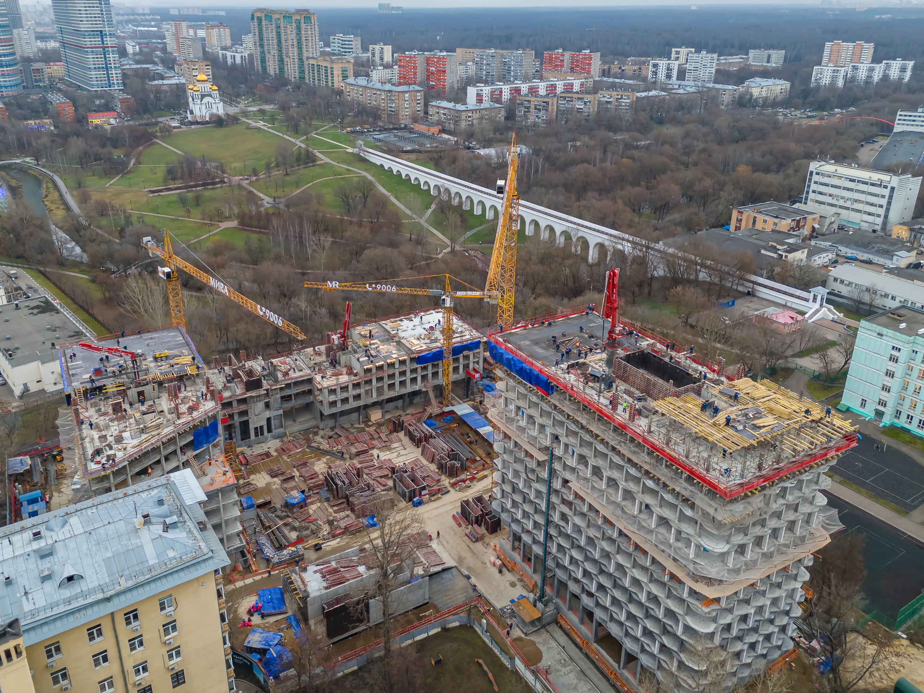 ЖК МИRA ход строительства