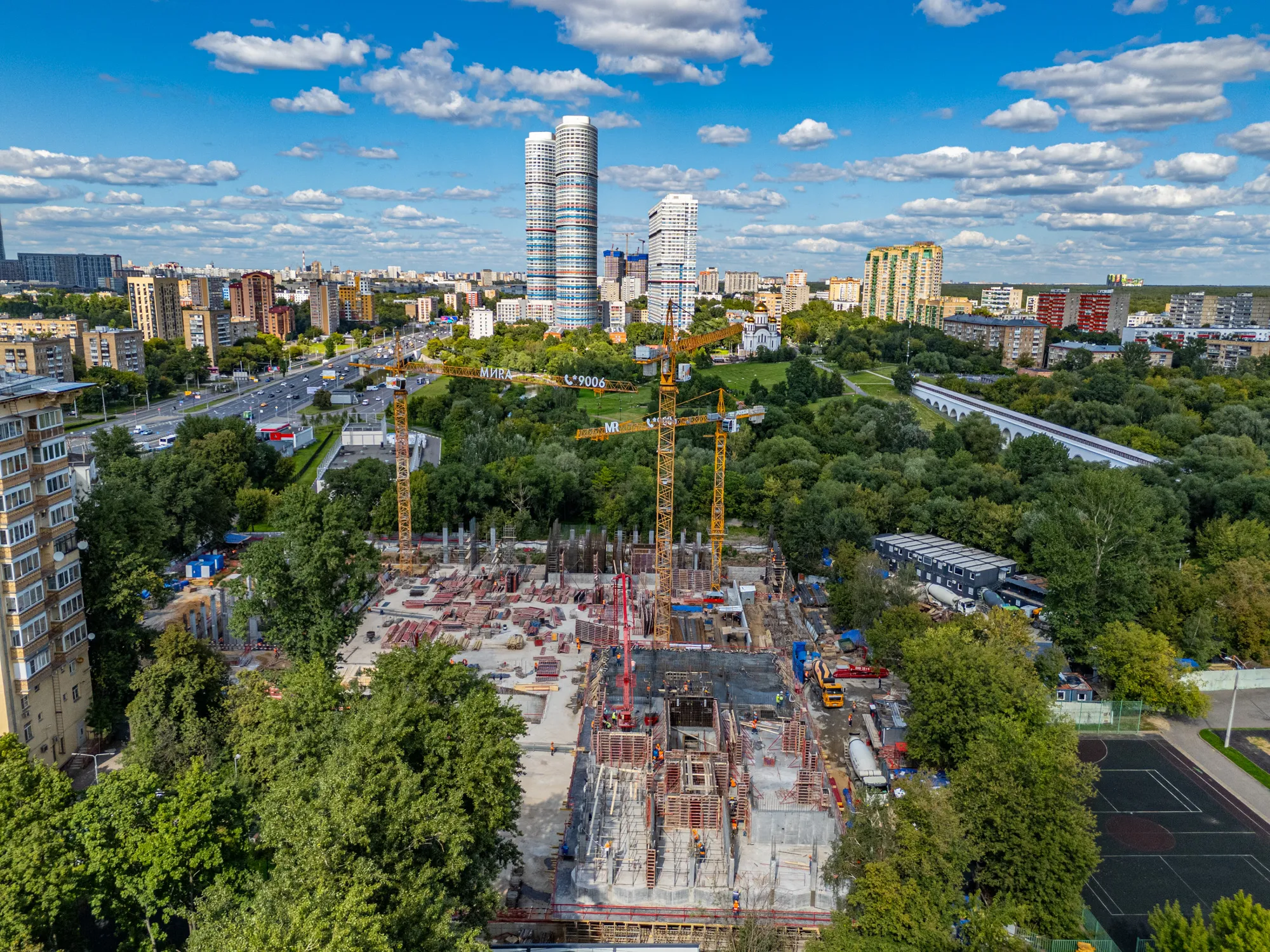 ЖК МИRA ход строительства