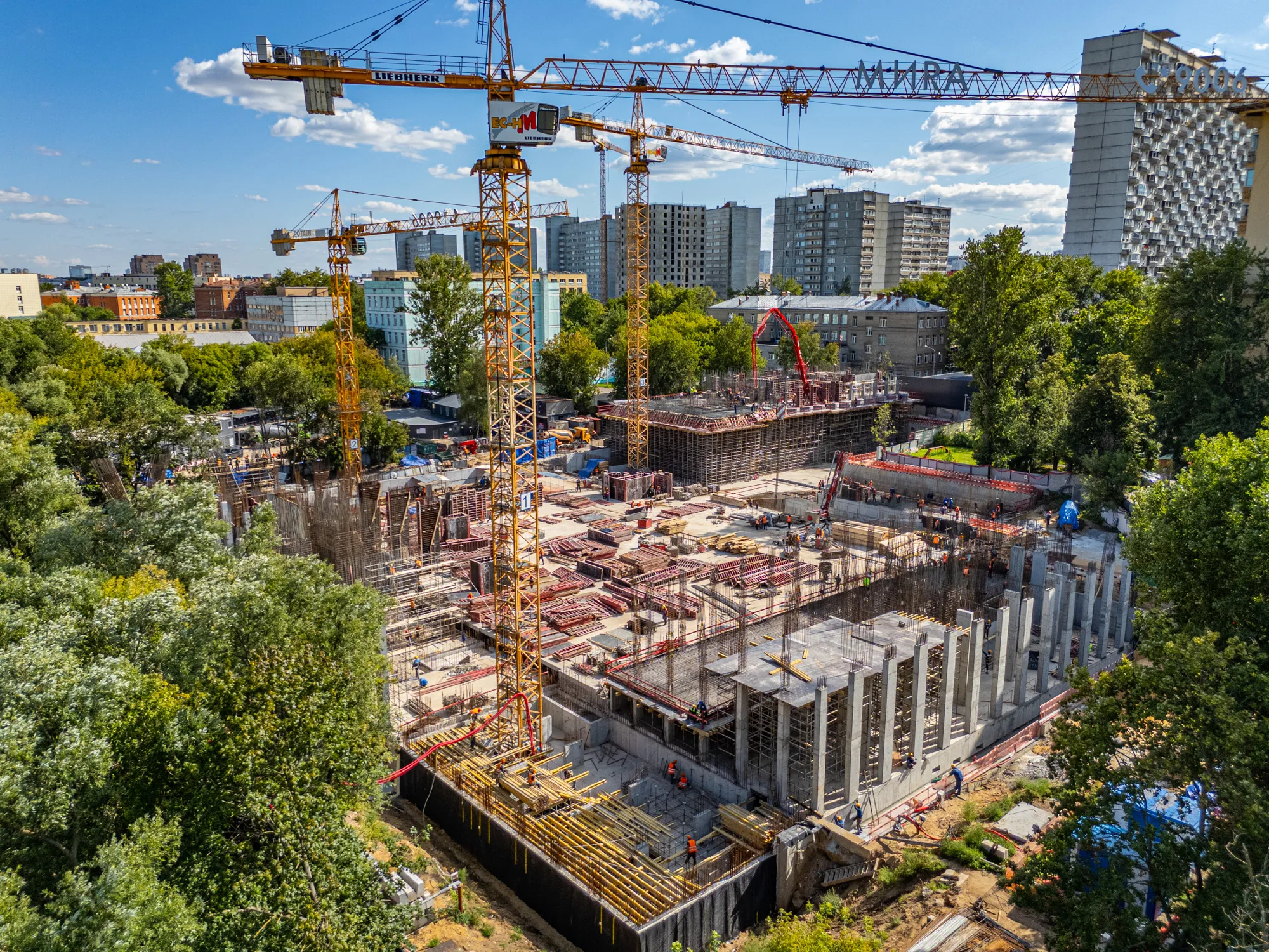 ЖК МИRA ход строительства