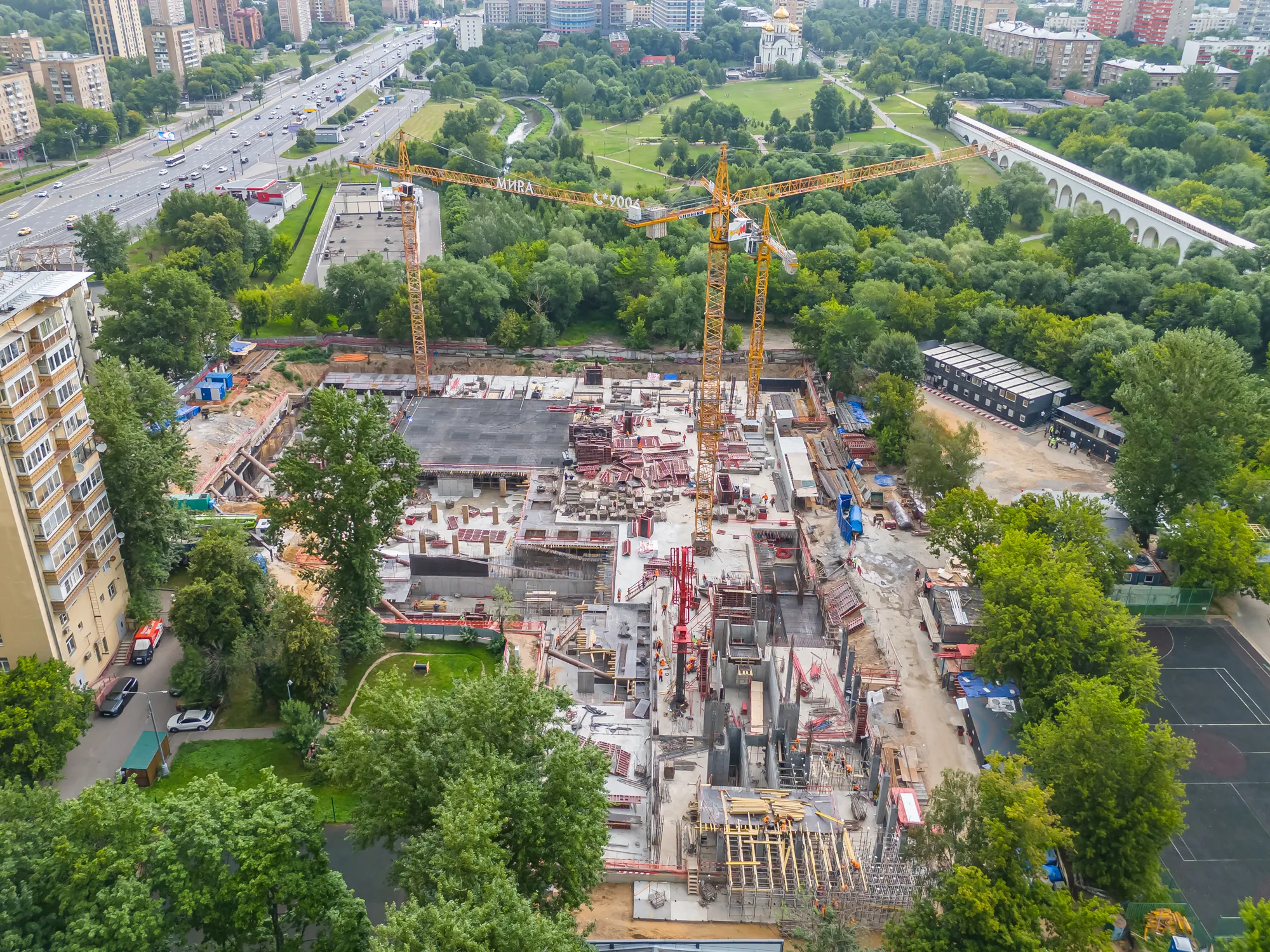 ЖК МИRA ход строительства