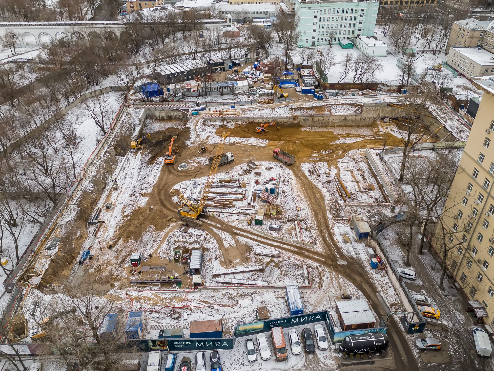 ЖК МИRA ход строительства