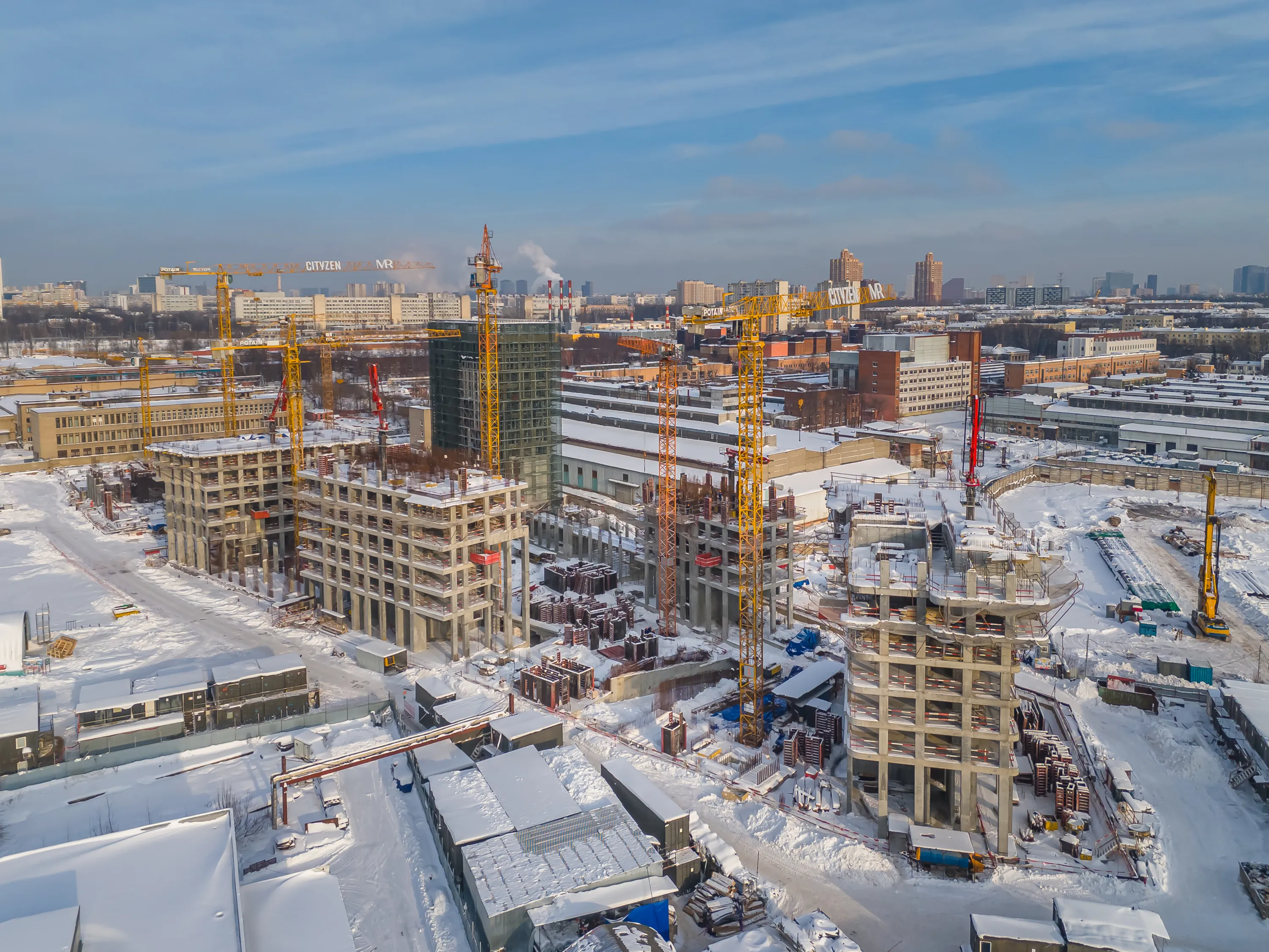 ЖК CITYZEN (СИТИЗЕН) ход строительства