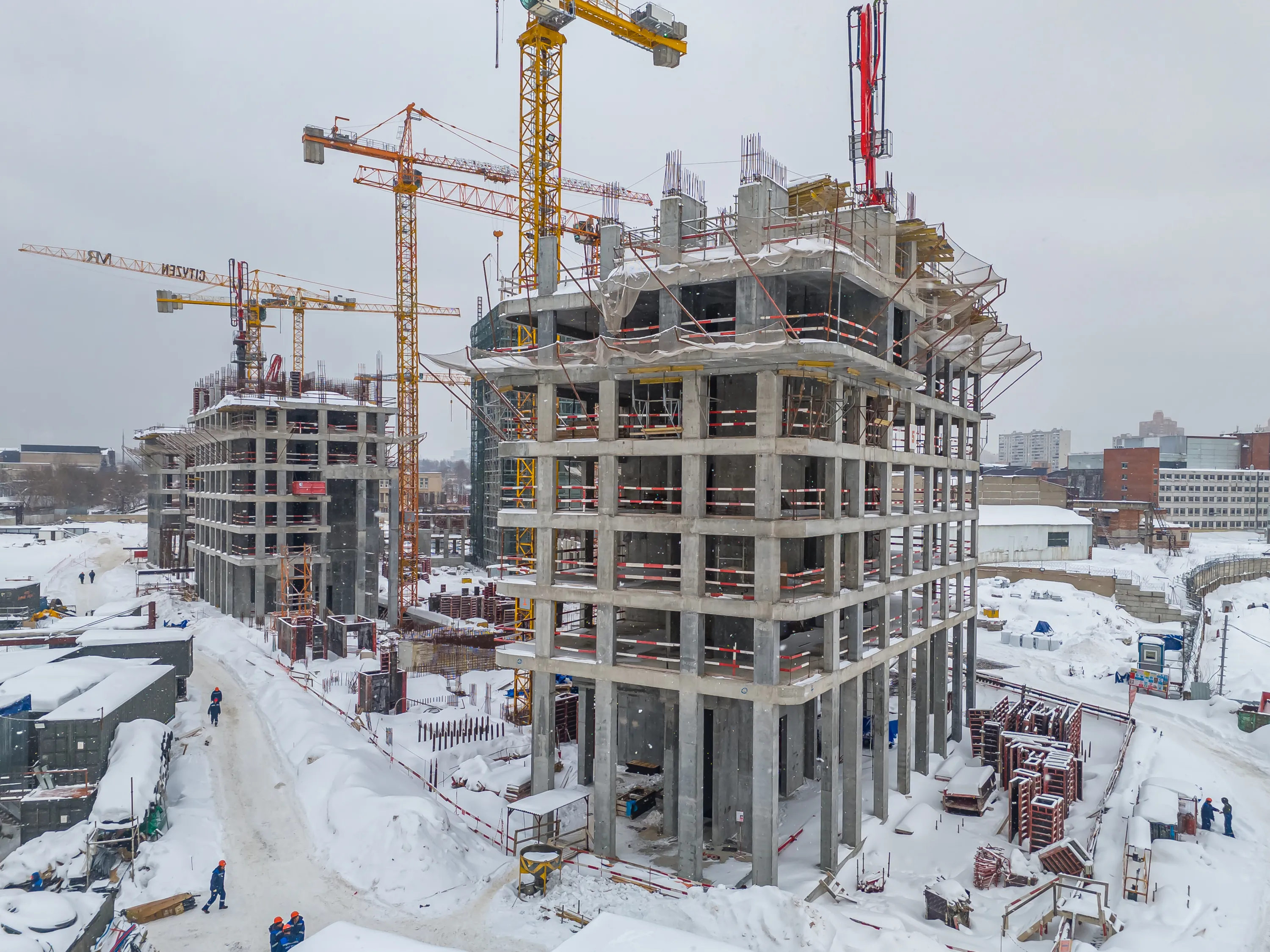 ЖК CITYZEN (СИТИЗЕН) ход строительства