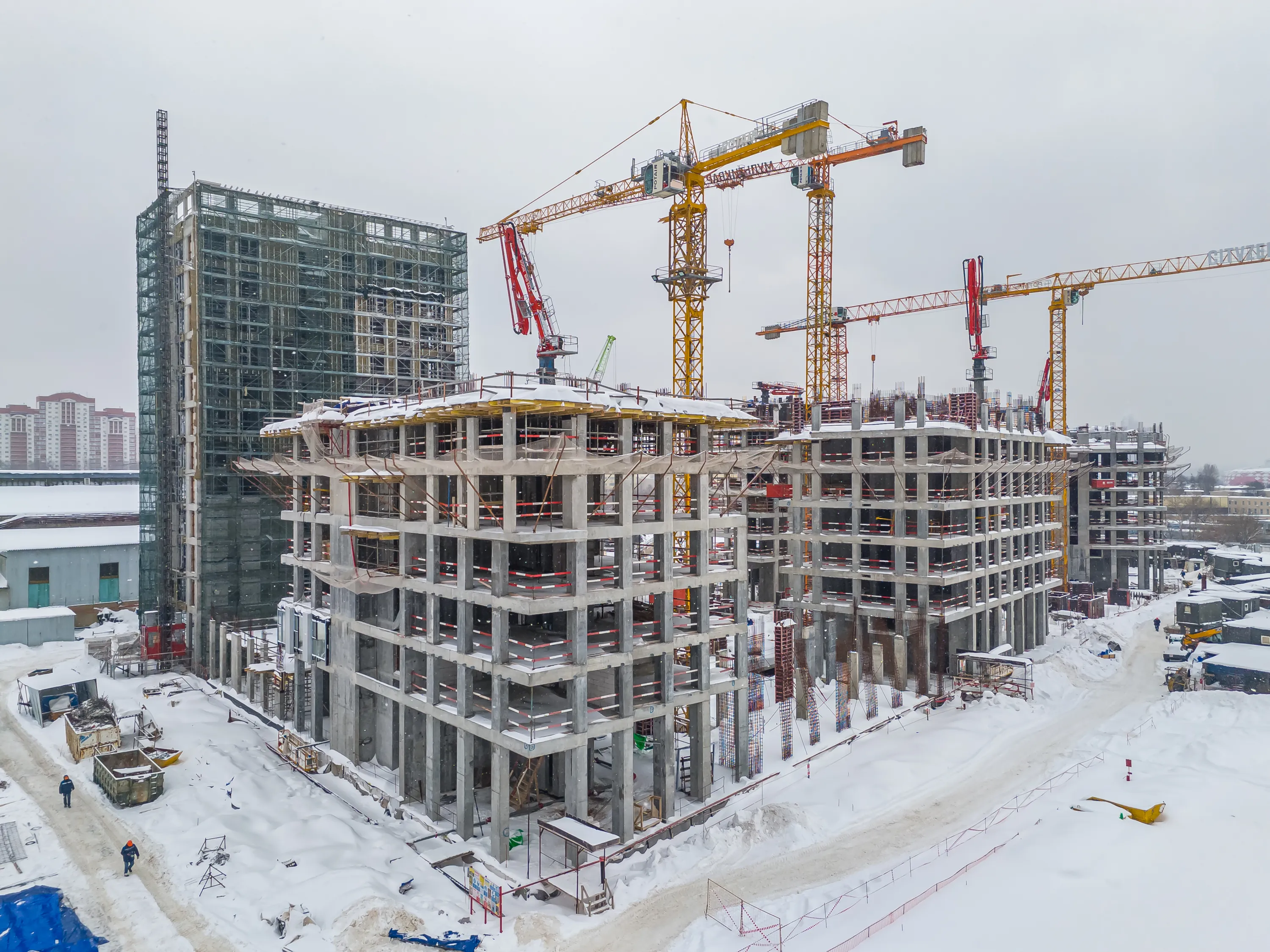 ЖК CITYZEN (СИТИЗЕН) ход строительства